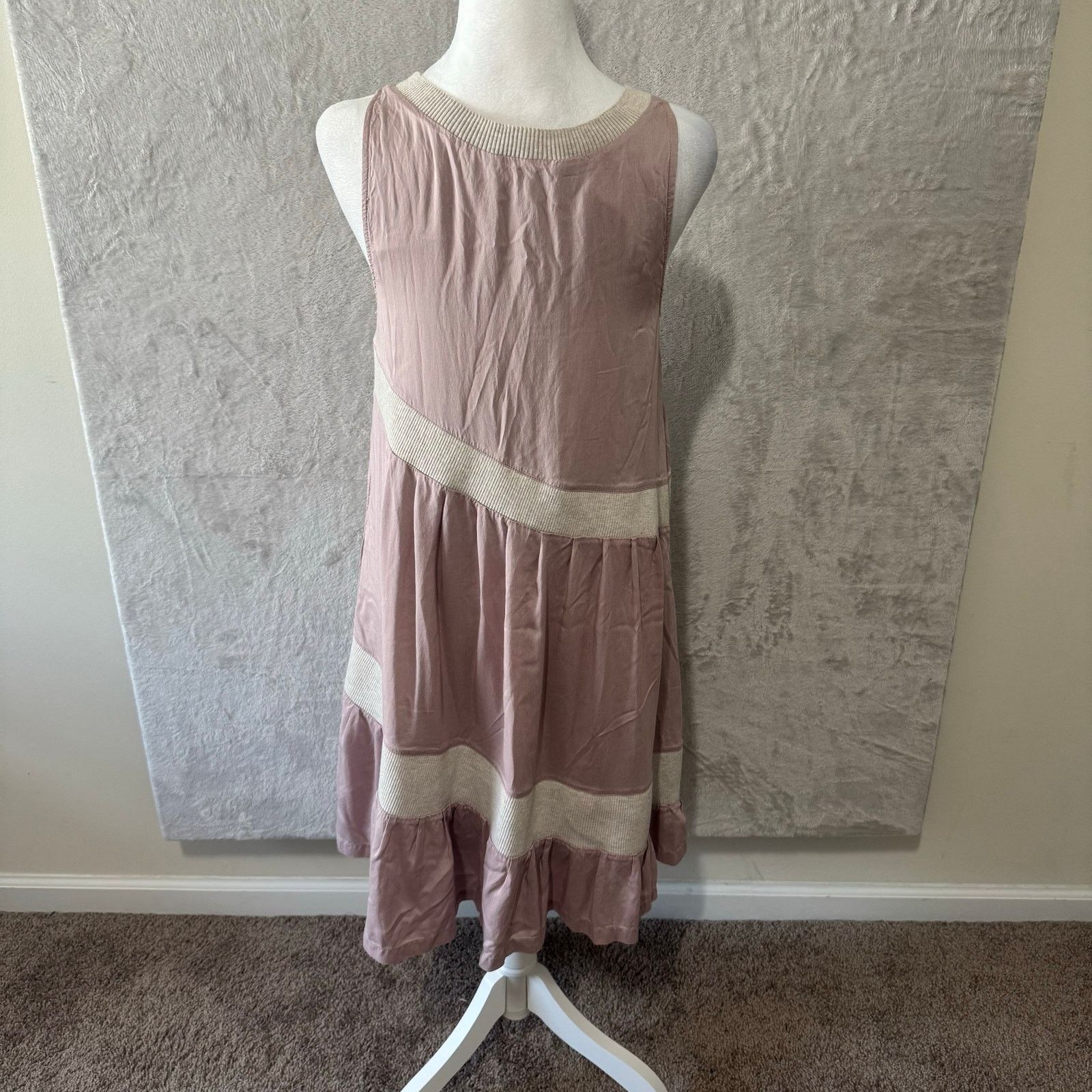 Anthropologie Anthropologie Maeve Women's Sleeveless Dress S Pale Purple Size S / US 4 / IT 40 - 6 Thumbnail