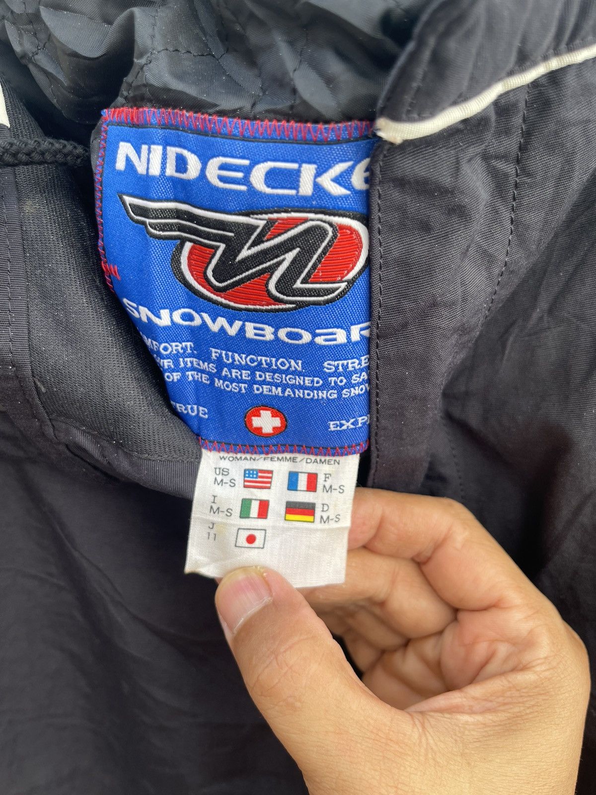 Japanese Brand Nidecker Snowboard pants Size 24" / US 00 / IT 34 - 6 Thumbnail