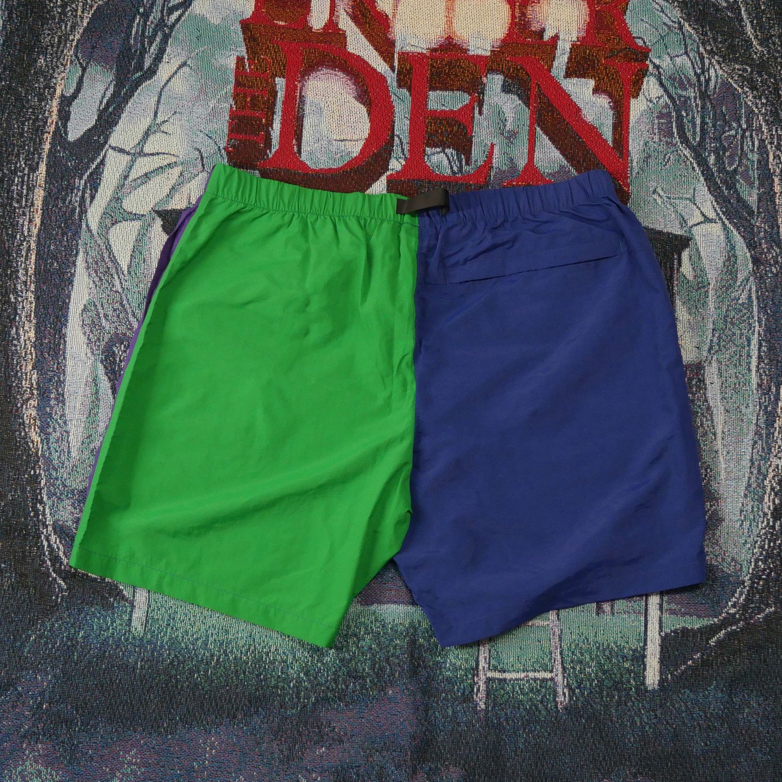 Huf Huf New Day Packable Tech Shorts Color Block Shorts Size XL Size US 37 - 4 Thumbnail