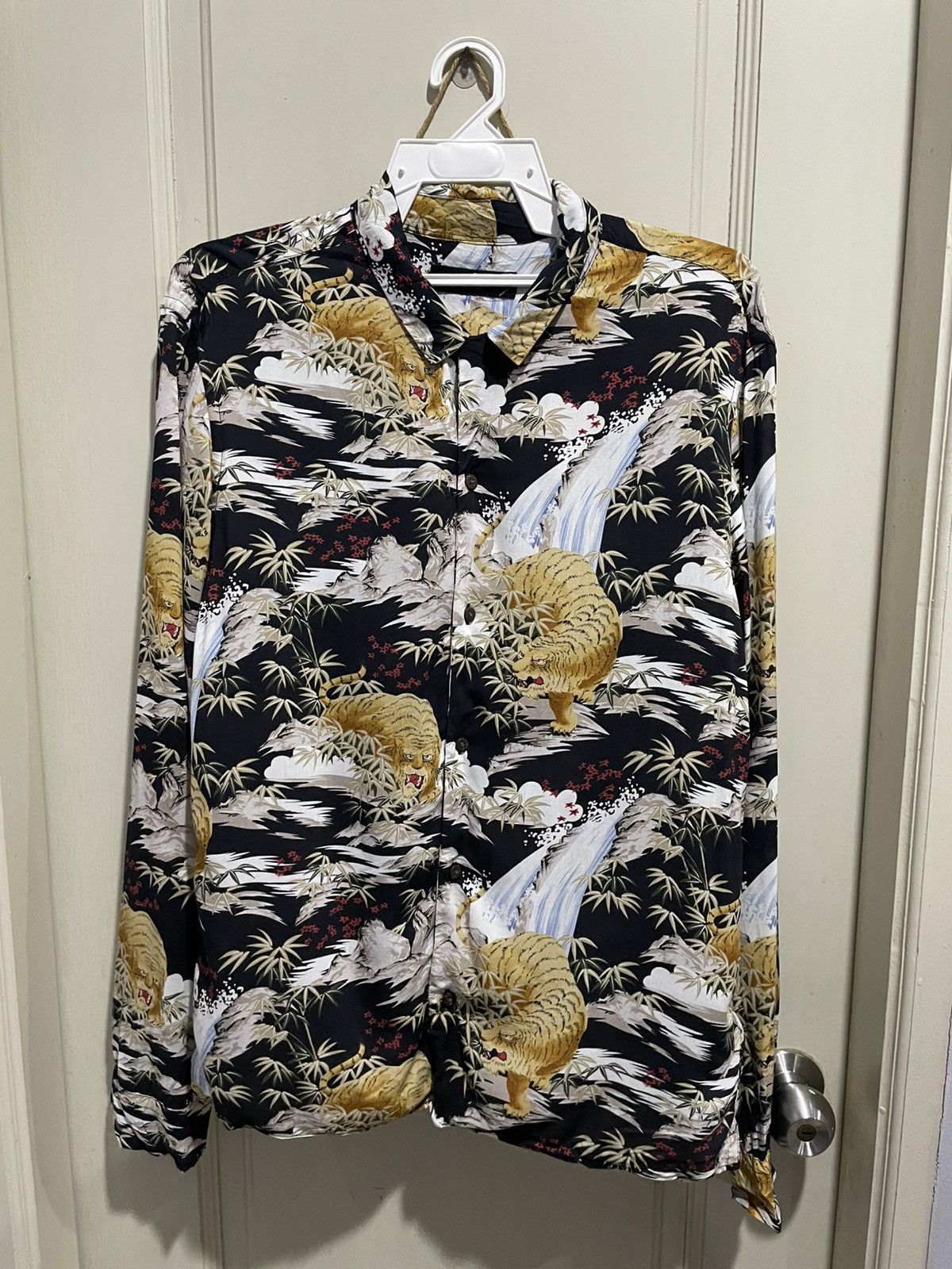 Allsaints Allsaints Traditional Japan Yakuza Style Shirts Size US S / EU 44-46 / 1 - 17 Thumbnail