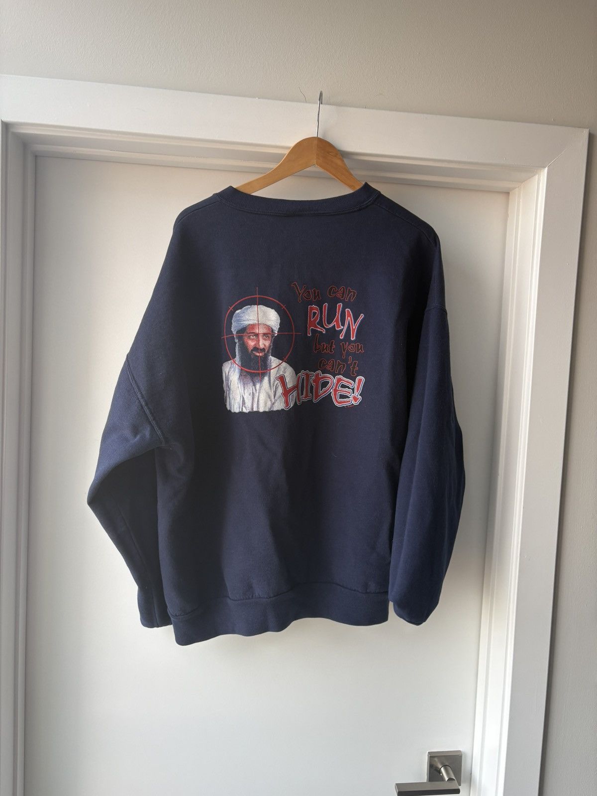 Vintage Vintage Osama Bin Laden Crewneck Size US XL / EU 56 / 4 - 1 Thumbnail