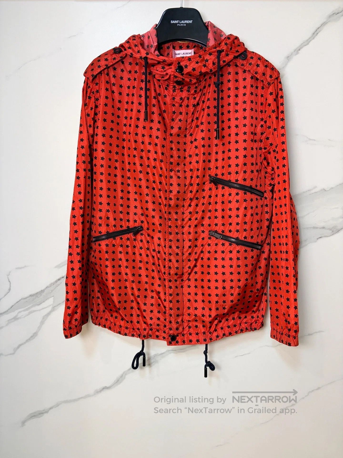 Saint Laurent Paris Saint Laurent SLP 2019 Star Red Jacket. Size US M / EU 48-50 / 2 - 1 Thumbnail