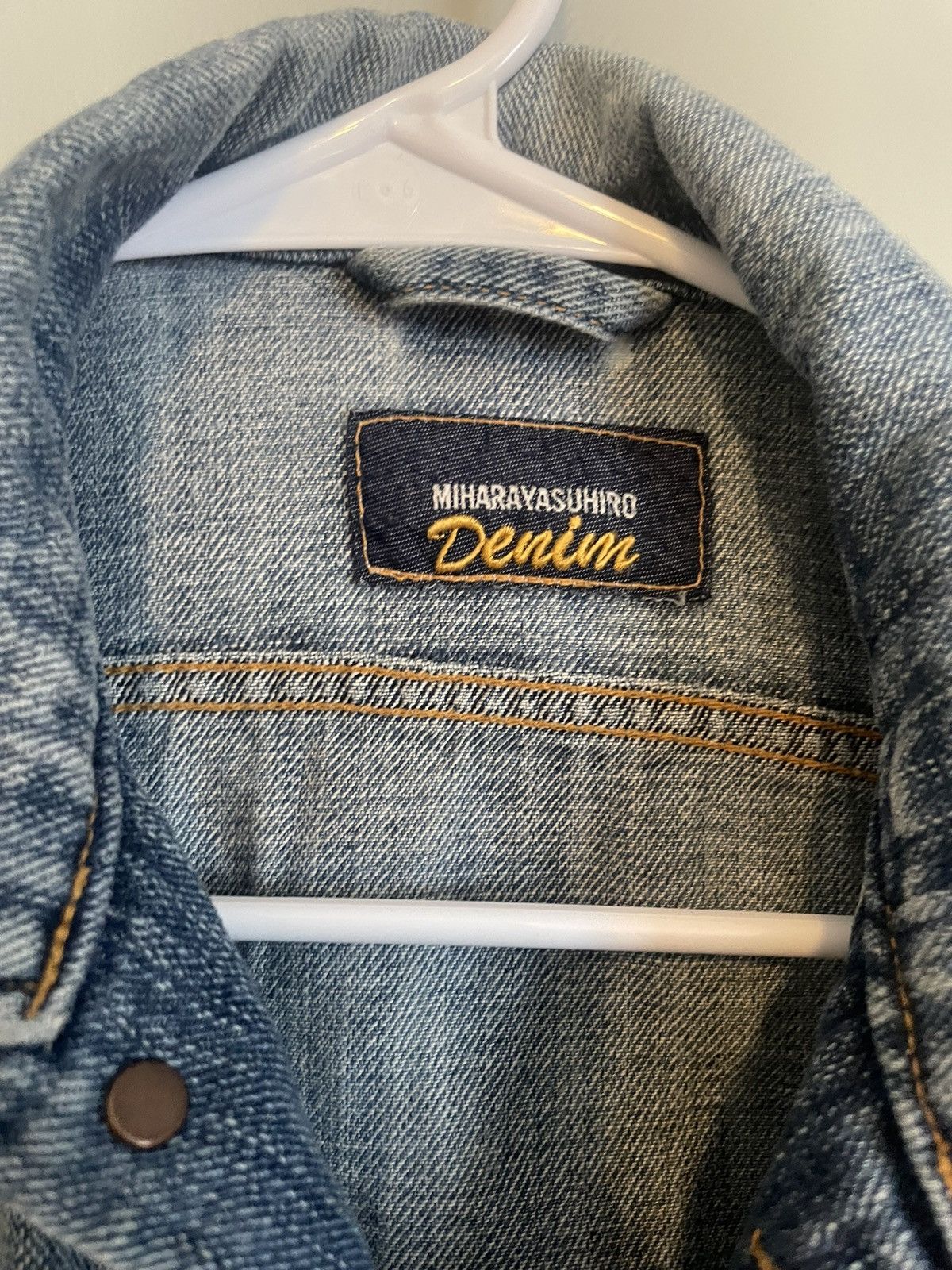 Maison MIHARA YASUHIRO miharayasuhiro denim hybrid jacket Size US XS / EU 42 / 0 - 2 Thumbnail