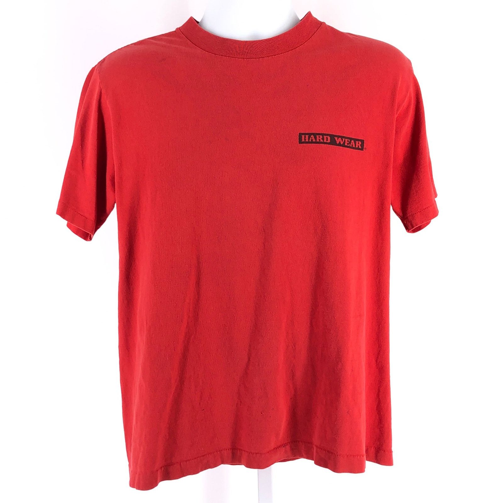 Vintage 80s Hard Wear graphic tshirt 1980s vintage Size US L / EU 52-54 / 3 - 2 Thumbnail