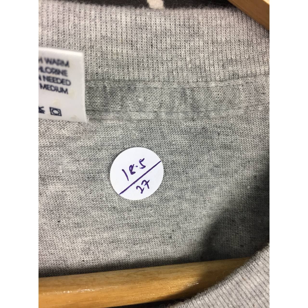 Jockey × Vintage Vtg Jockey Classic Plain Combed Cotton Single Stitch Tee Size US M / EU 48-50 / 2 - 10 Thumbnail