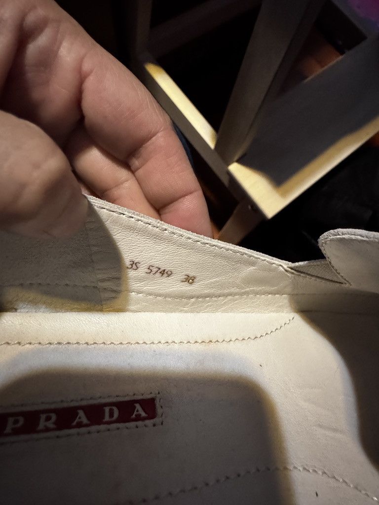 Prada Authentic Prada Suede Slip-Ons with box and dust bag Size US 7 / IT 37 - 8 Thumbnail