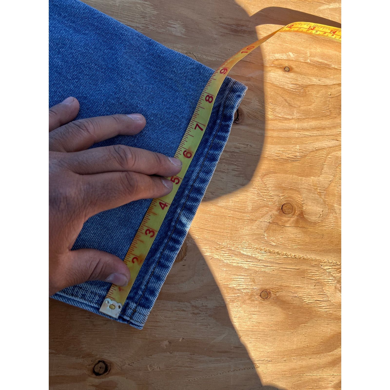 Carhartt Carhartt Jeans Mens 36x32 Blue Denim Work Pants relaxed Size US 34 / EU 50 - 8 Thumbnail
