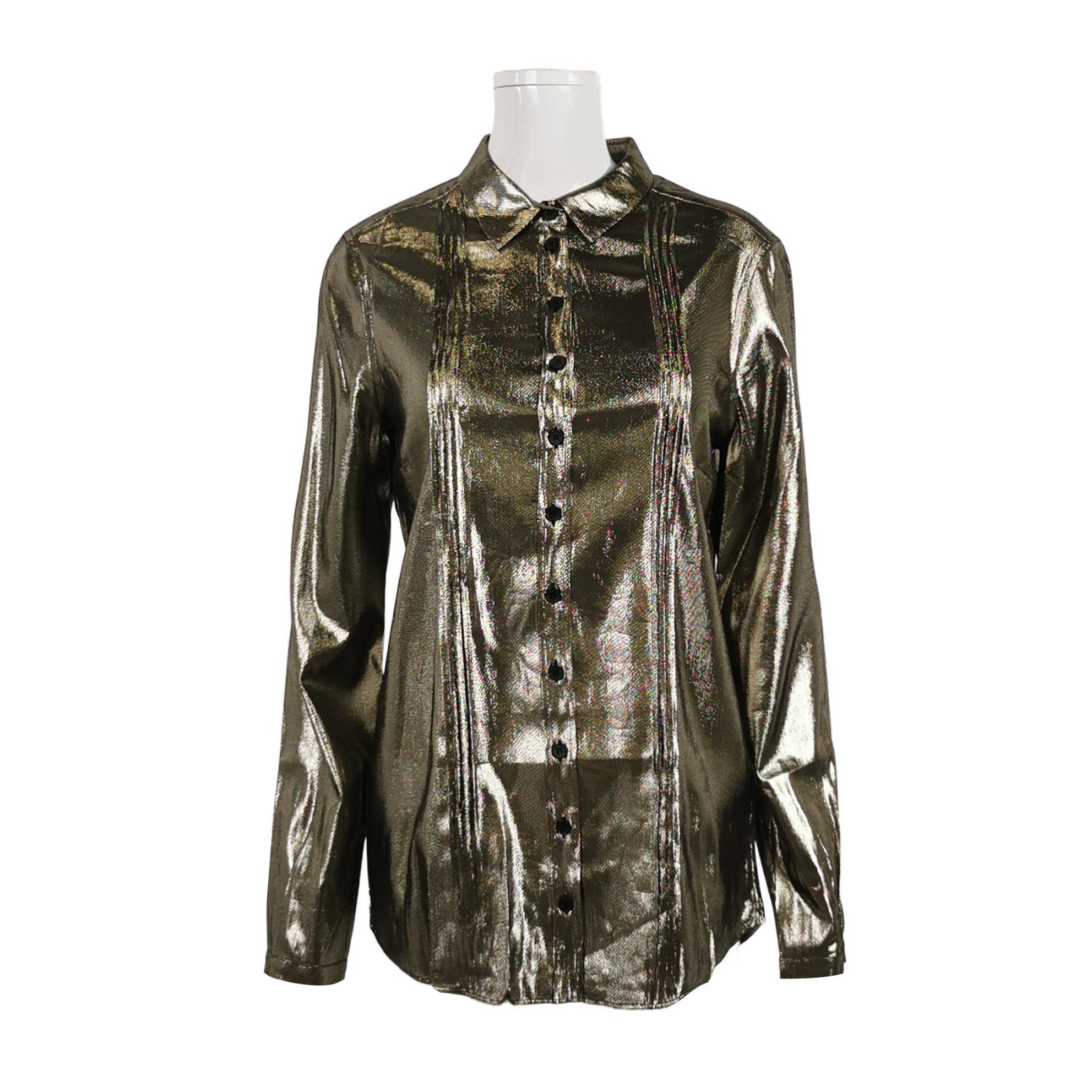 Burberry Burberry Women s Button Ups Size S / US 4 / IT 40 - 1 Thumbnail