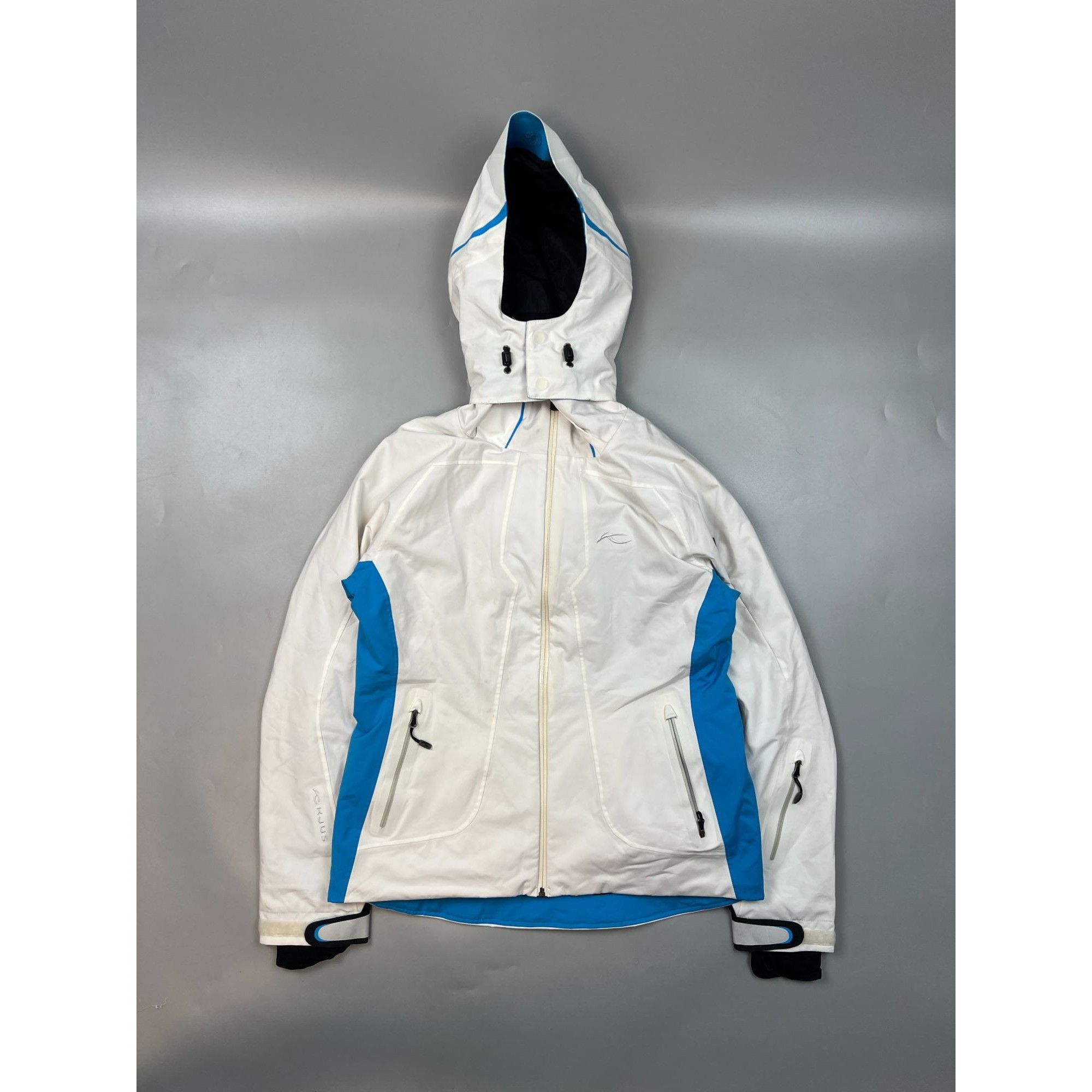 KJUS Kjus White Ski Jacket With Ski Mask (Y0695) Size M / US 6-8 / IT 42-44 - 1 Thumbnail