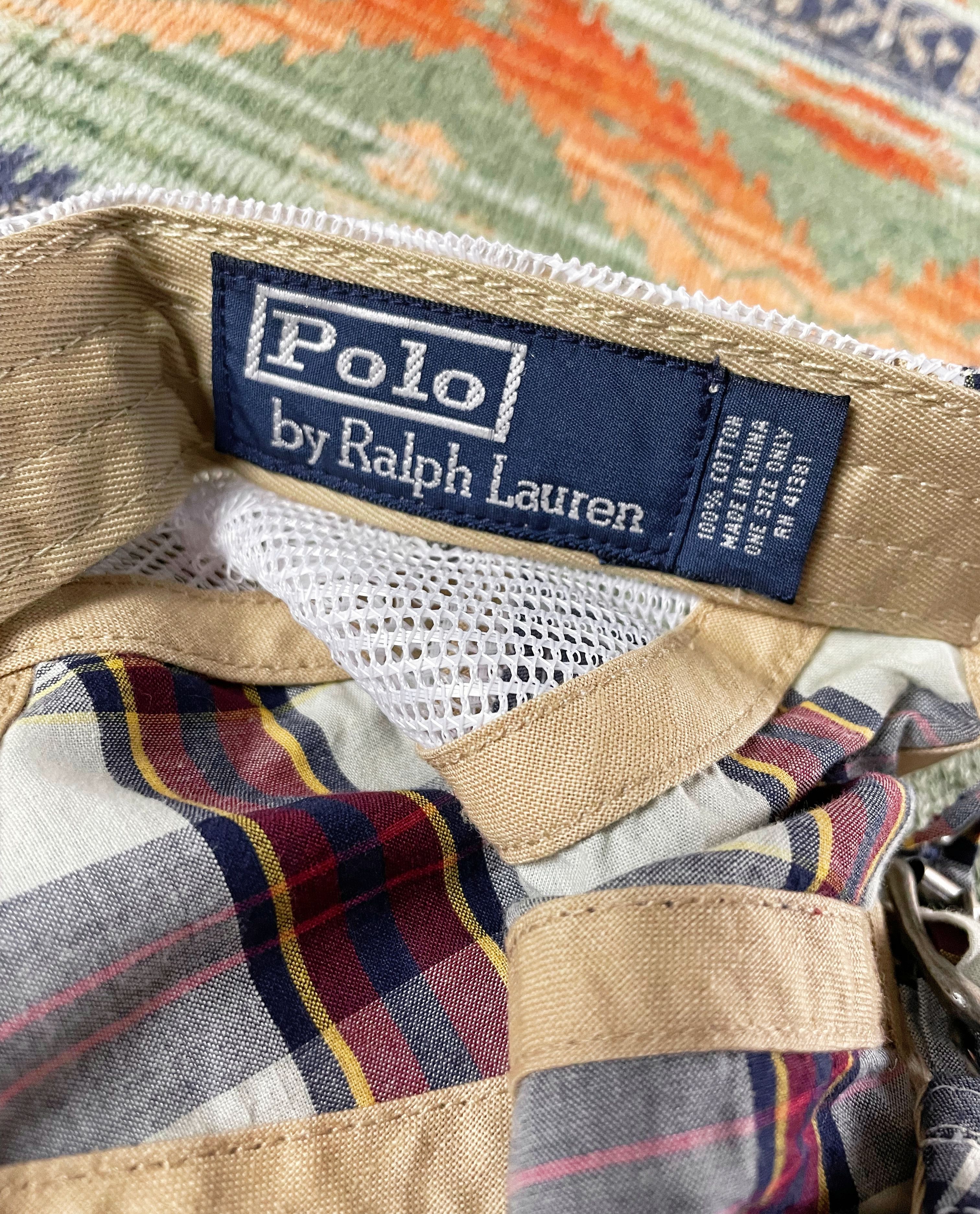 Polo Ralph Lauren Polo Ralph Lauren 5 panel Rare widen Peak Baseball Hat Cap Size ONE SIZE - 7 Thumbnail