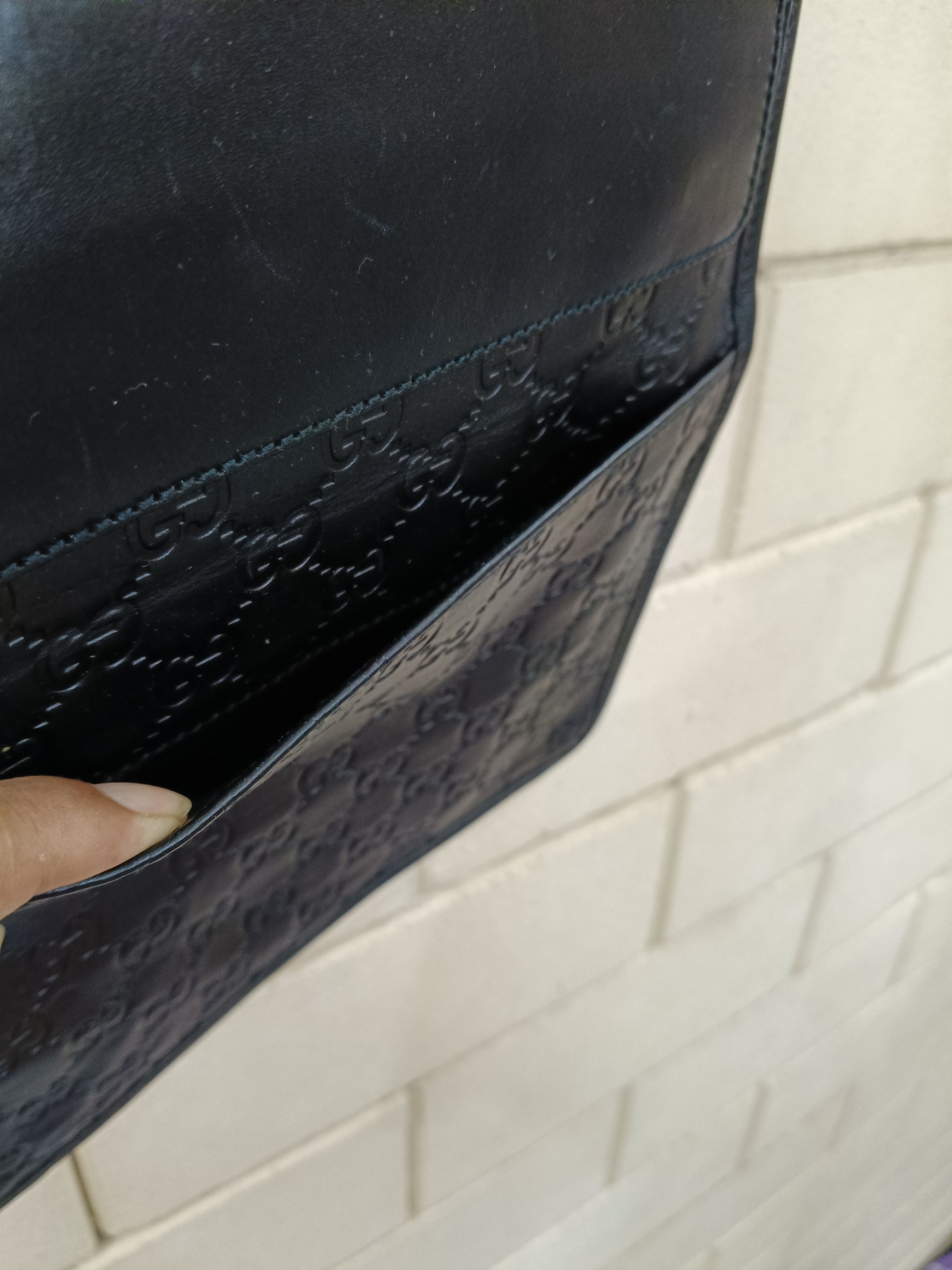 Gucci Gucci Leather Monogram Crossbody Sling Bag Size ONE SIZE - 5 Thumbnail