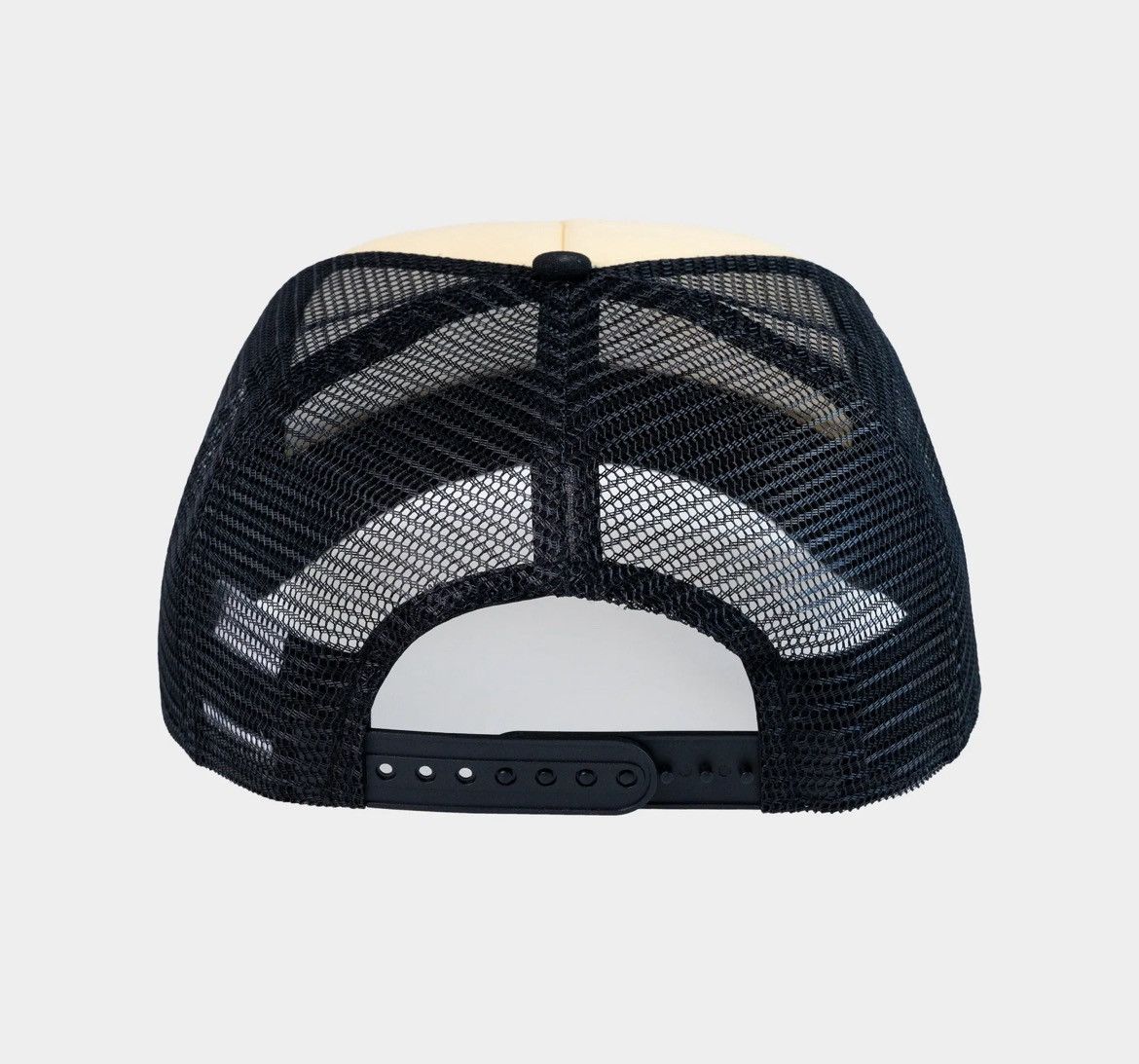 Eric Emanuel Eric Emanuel black w off white foam & silver EE trucker hat Size ONE SIZE - 2 Thumbnail