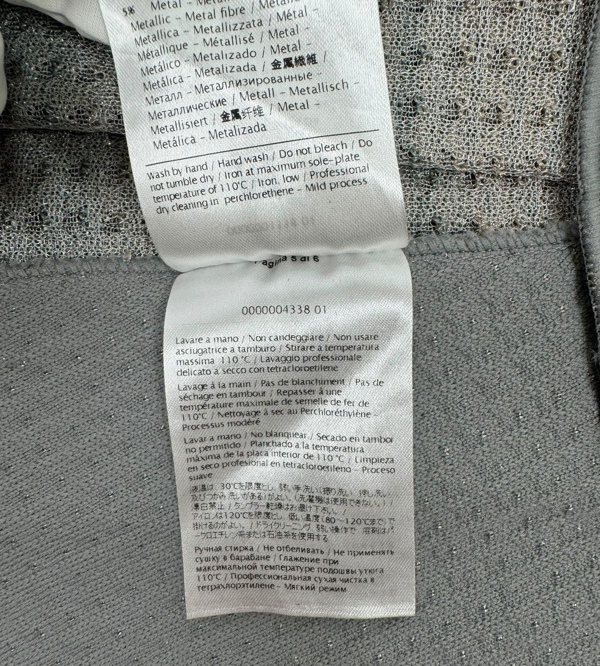 Missoni Missoni Knit Mini Skirt Multicolor Polyester-Metal size 38 Size 26" / US 2 / IT 38 - 17 Thumbnail