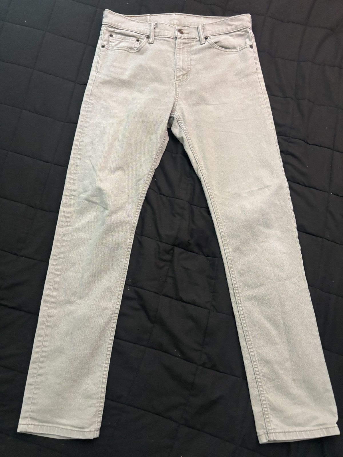 Levi's Levis Silver Skinny Jeans Size US 31 - 1 Thumbnail