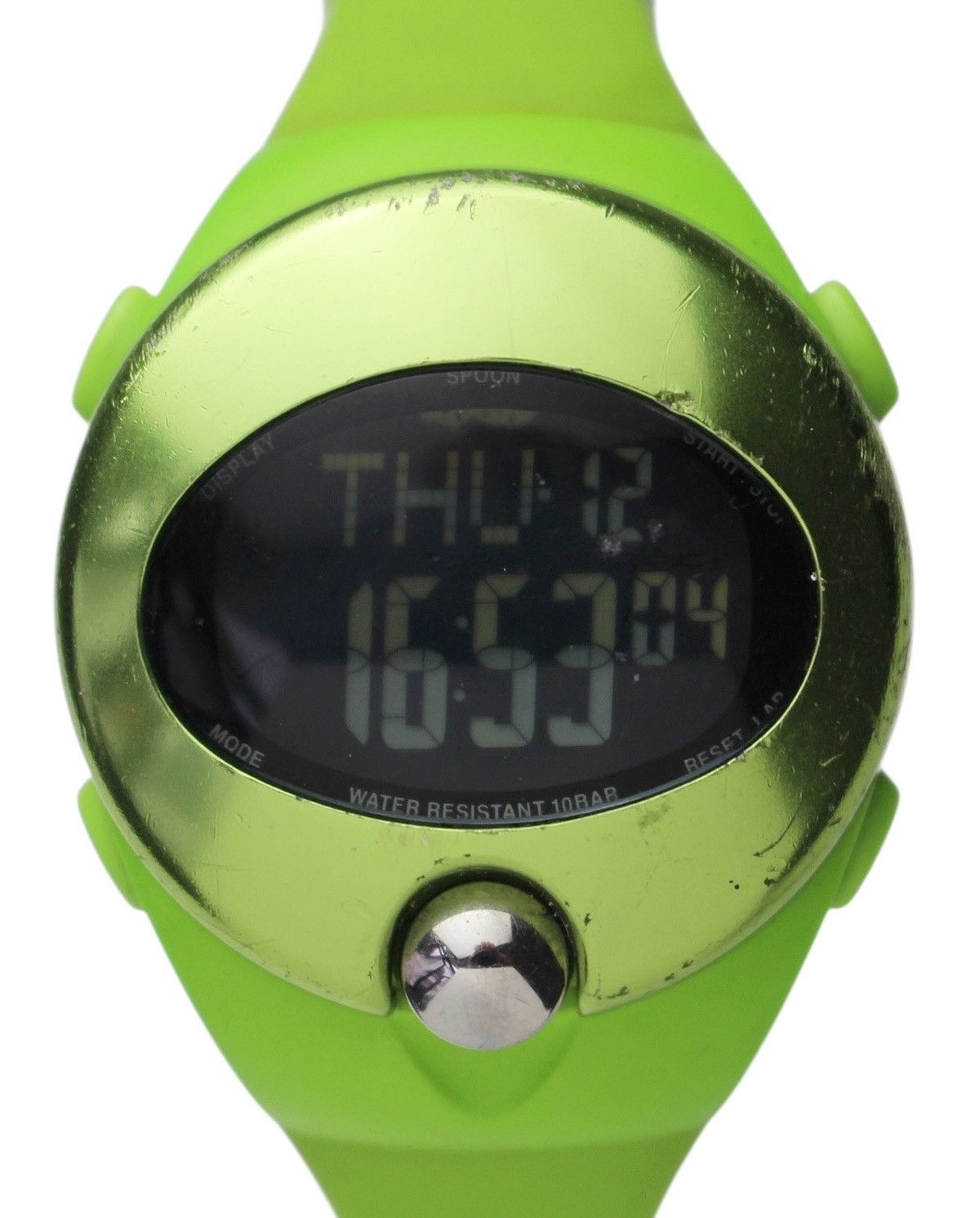 2000S WIRED SPOON BY SEIKO NEON GREEN DIGITAL WATCH