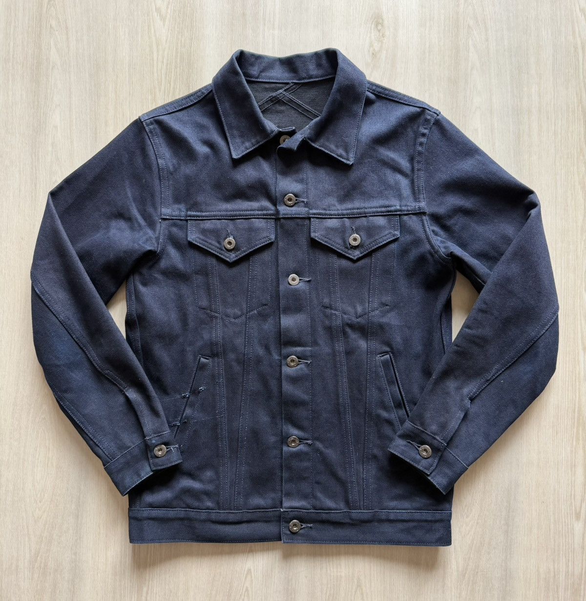 Gustin 6Sixteen Beast Duck Selvedge Denim Trucker Sz M *flaws Size US S / EU 44-46 / 1 - 1 Thumbnail