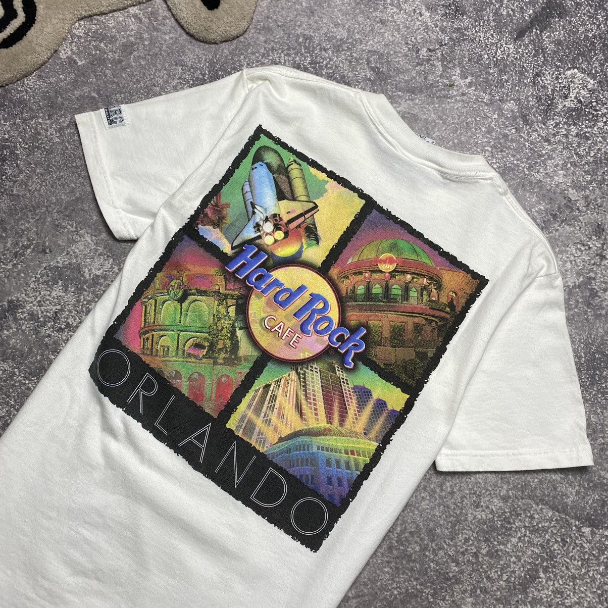 Hard Rock Cafe Vintage Hard Rock Cafe Orlando Big graphic logo tee Size US S / EU 44-46 / 1 - 3 Thumbnail