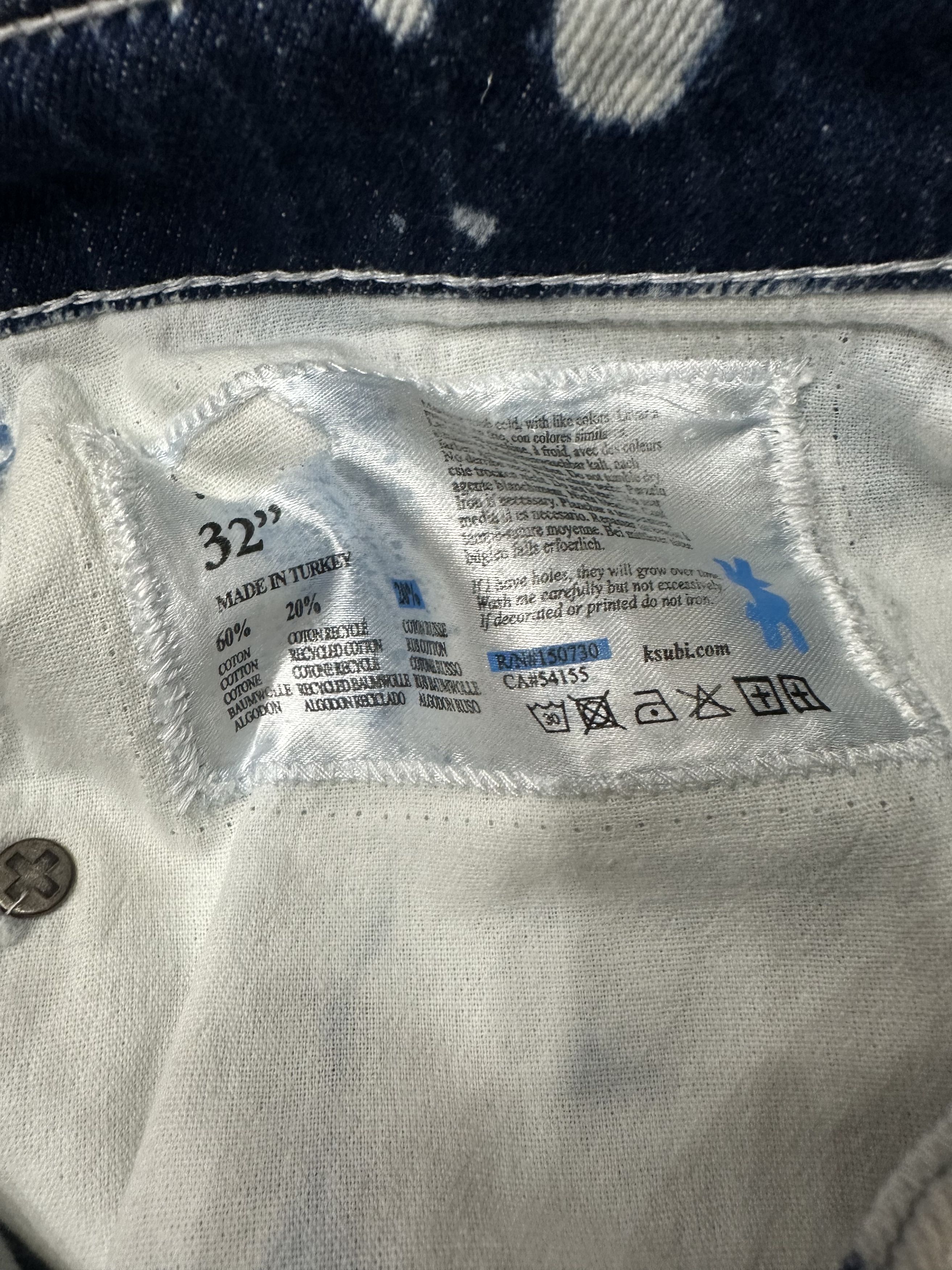 Ksubi Ksubi Anti K Erode Jeans Size 32 Size US 32 / EU 48 - 9 Thumbnail