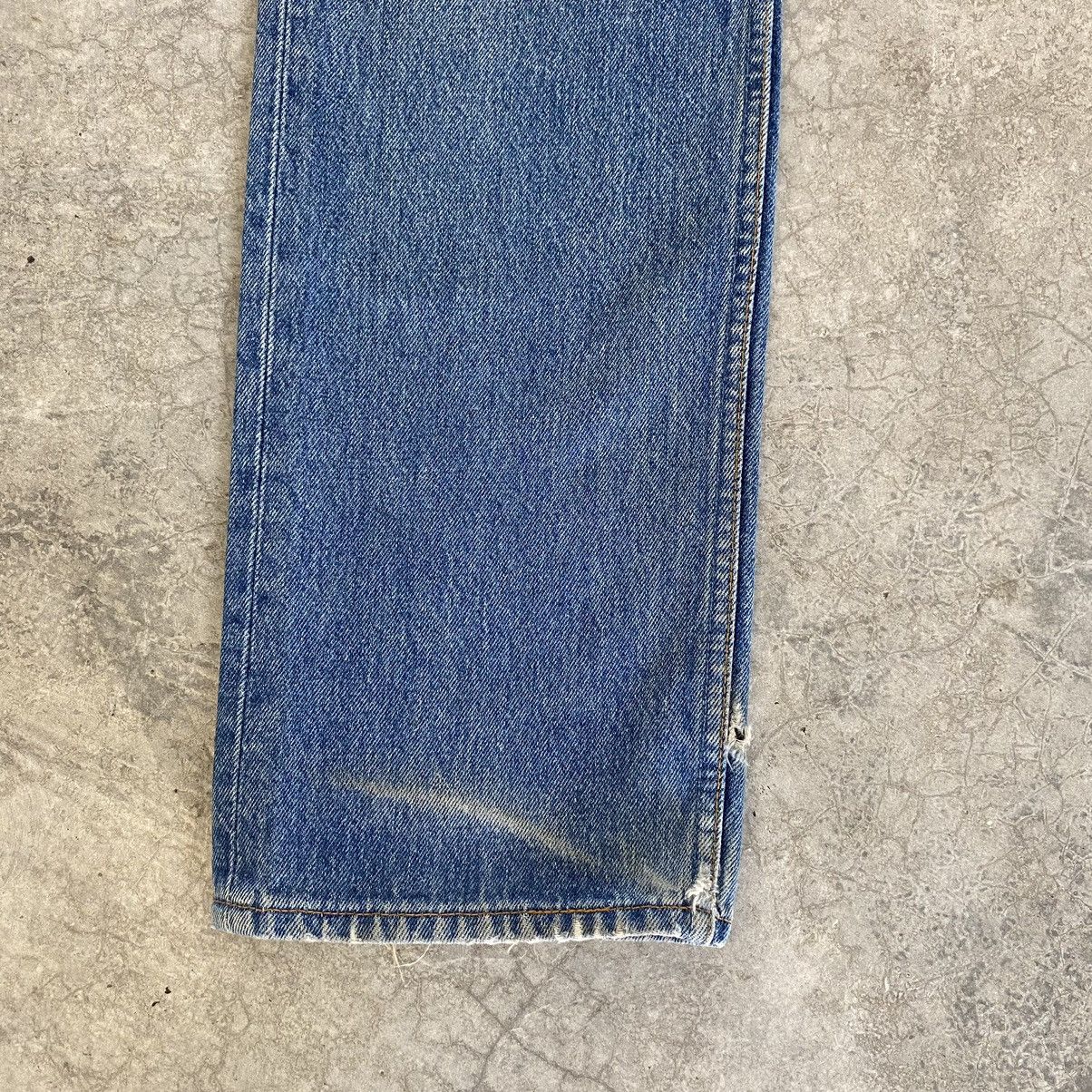 Levi's Vintage 90’s Levis 501 Faded Rusty Blue Jeans Size US 32 / EU 48 - 7 Thumbnail
