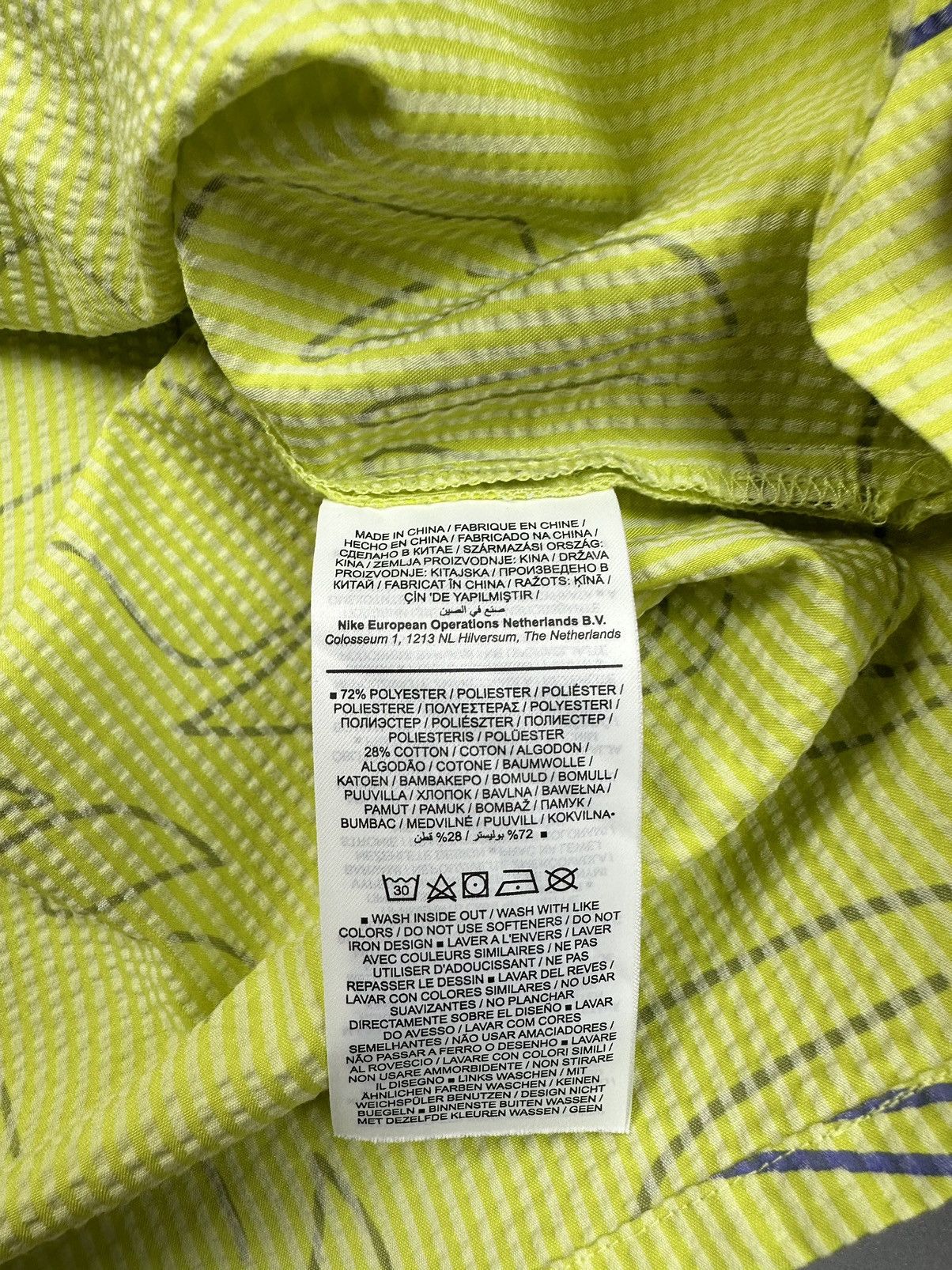 Nike Nike sb GOLF polo shirt yellow flower print Size US S / EU 44-46 / 1 - 6 Thumbnail