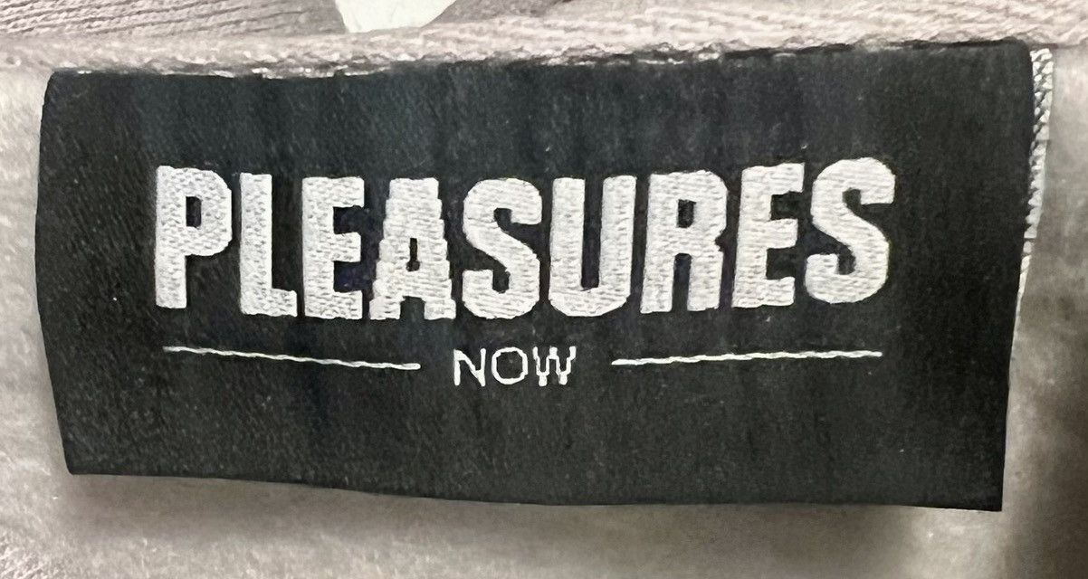Designer × Pleasures Authentic Pleasures Do Not Disturb Hoodie Silver size XXL Size US XXL / EU 58 / 5 - 3 Thumbnail