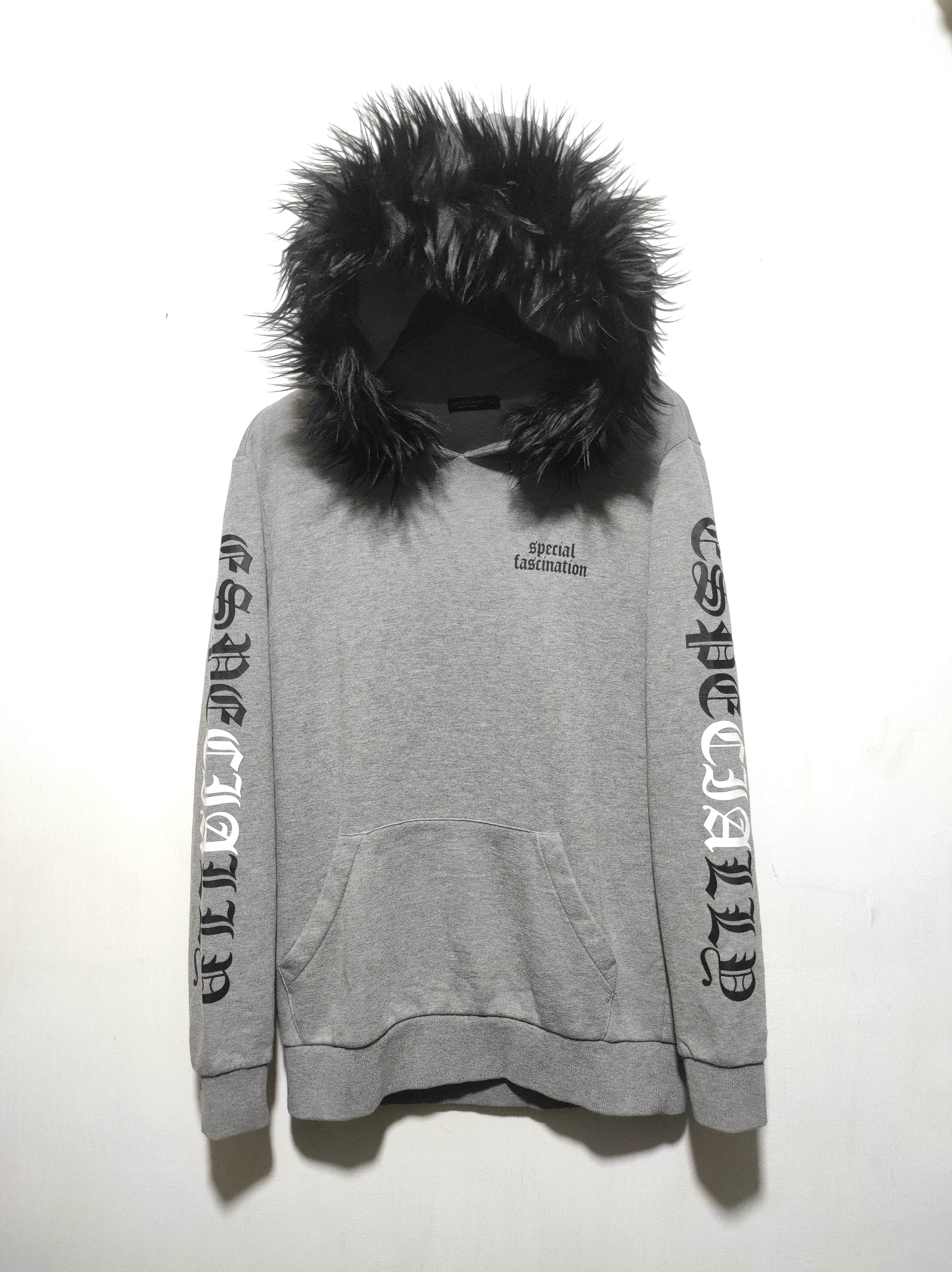 Japanese Brand The Best Jeans Cross Fur Hoodie IfSixWasNine LGB style Size US L / EU 52-54 / 3 - 2 Thumbnail