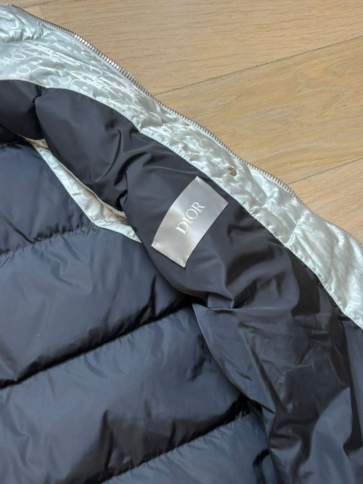 Dior Dior Oblique Grey Vest Puffer Size US M / EU 48-50 / 2 - 7 Thumbnail