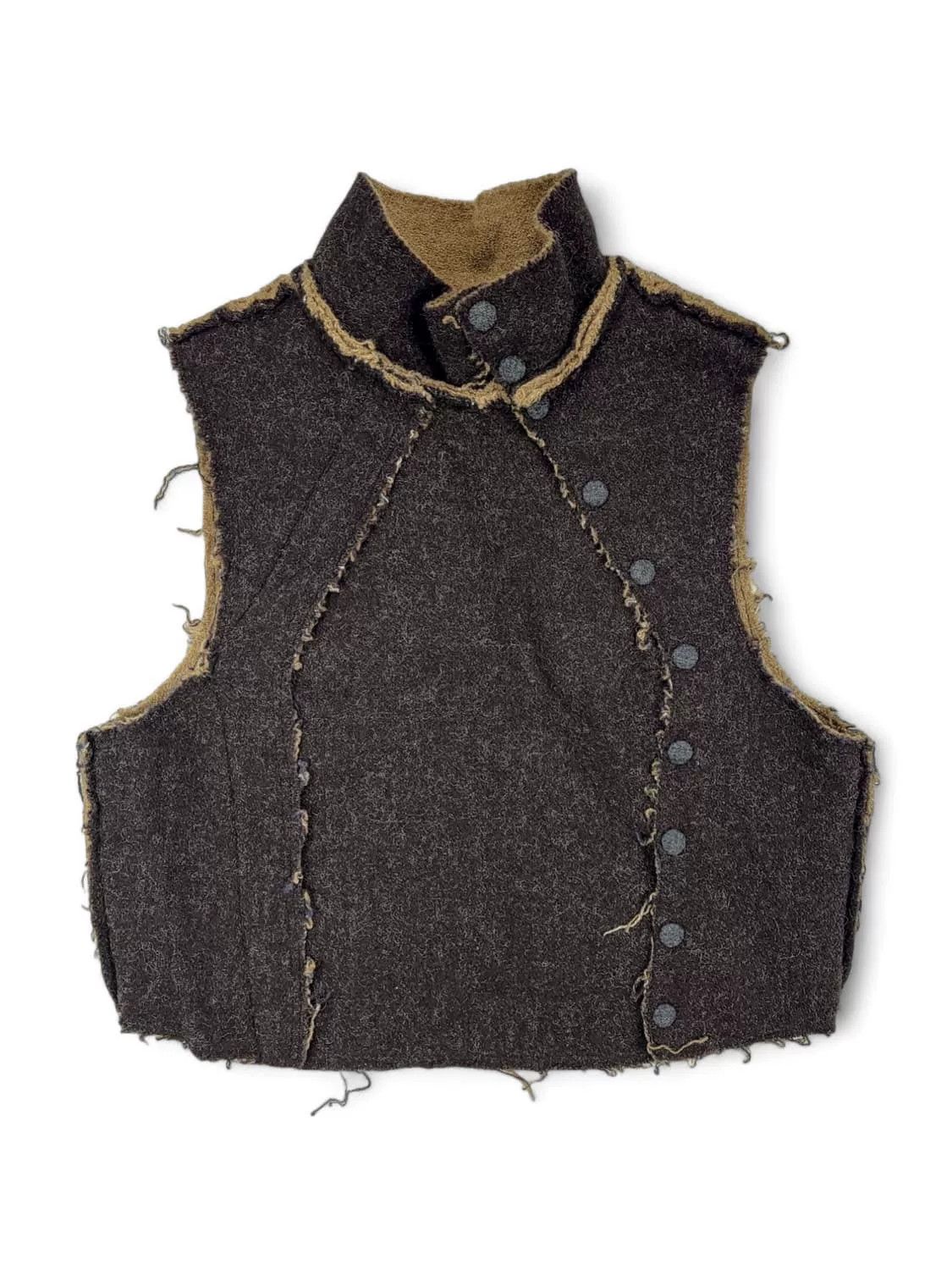 Vintage Vintage Kohshin Satoh Wool Vest Size US M / EU 48-50 / 2 - 1 Thumbnail