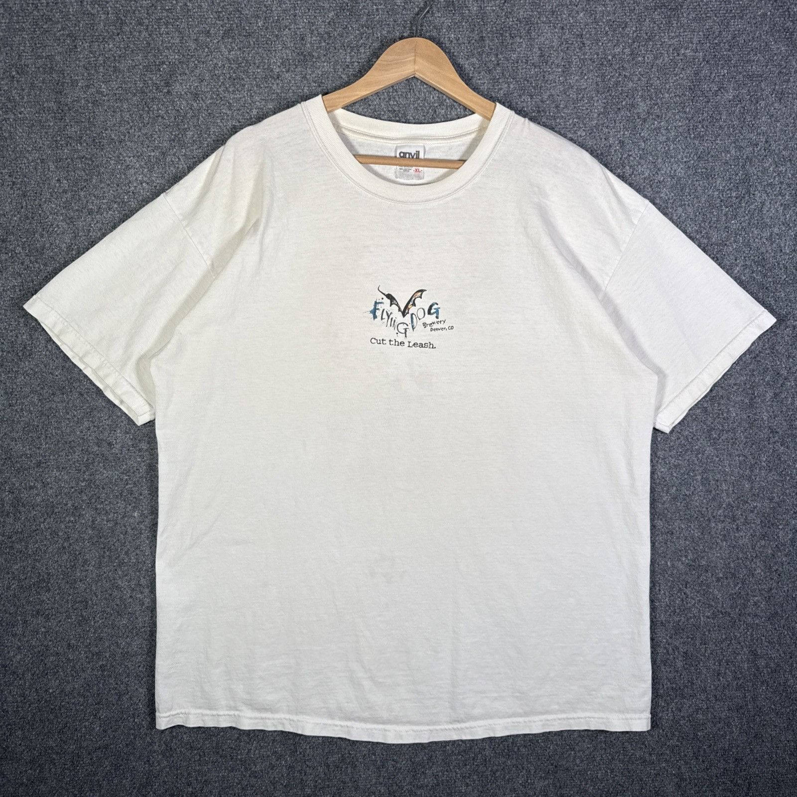 Vintage Vintage Ralph Steadman Shirt Mens XL White Art Abstract Beer Size US XL / EU 56 / 4 - 3 Thumbnail