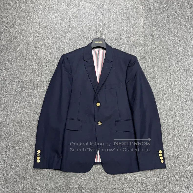 Thom Browne Thom Browne Embroidered crab-pattern wool coat Size US M / EU 48-50 / 2 - 1 Thumbnail