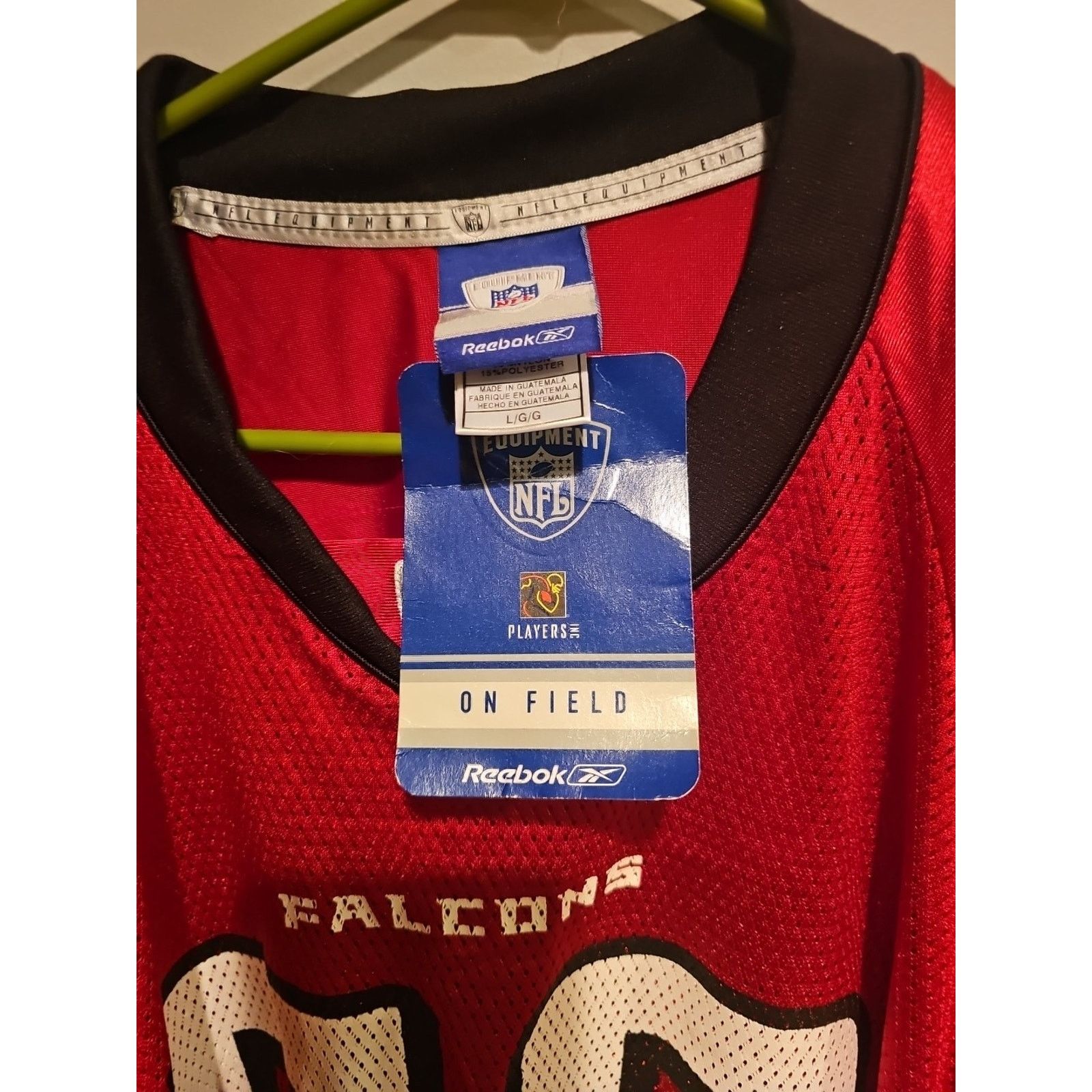 Reebok Atlanta Flacons Keith Brooking #56 Reebok Jersey Size L NWT Size US L / EU 52-54 / 3 - 6 Thumbnail
