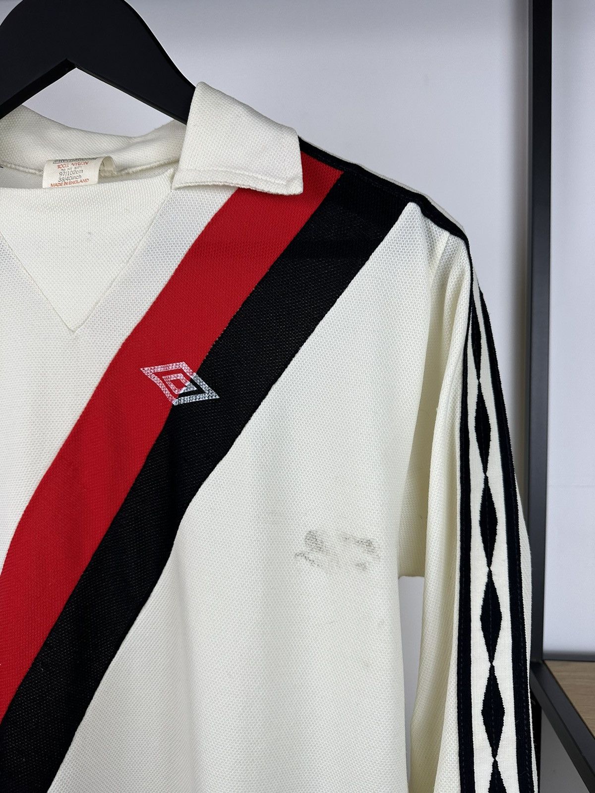 Umbro × Vintage Rare 70’s Manchester City Long Sleeve Jersey Vintage 1975-79 Size US M / EU 48-50 / 2 - 2 Thumbnail