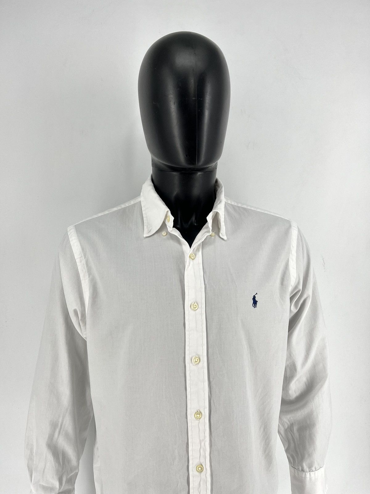 Ralph Lauren Vintage White Shirt Polo Ralph Lauren Size XL Rare Size US XL / EU 56 / 4 - 3 Thumbnail