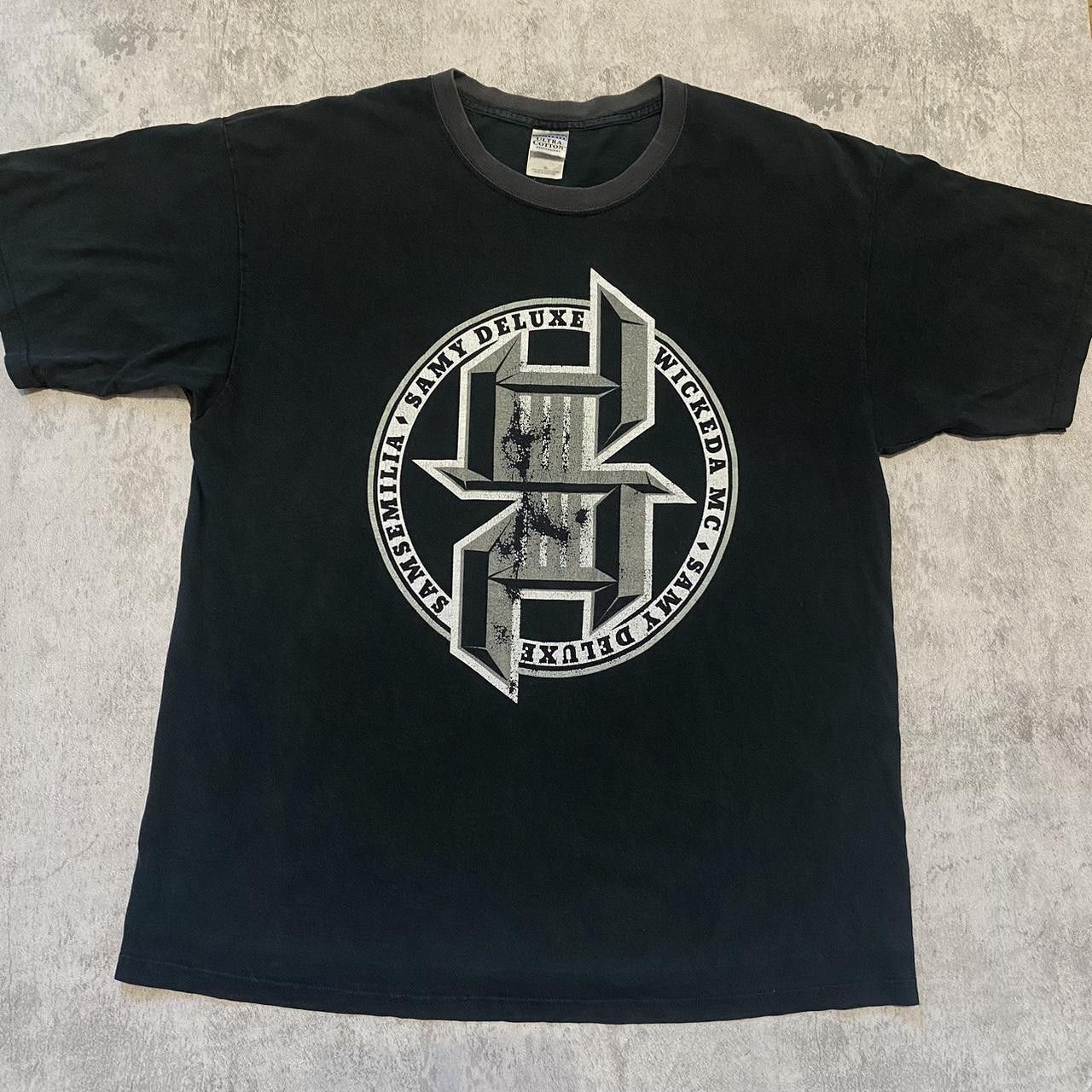 Gildan 2000s Samy Deluxe Rock Metal Boxy Gildan y2k Size US XL / EU 56 / 4 - 1 Thumbnail