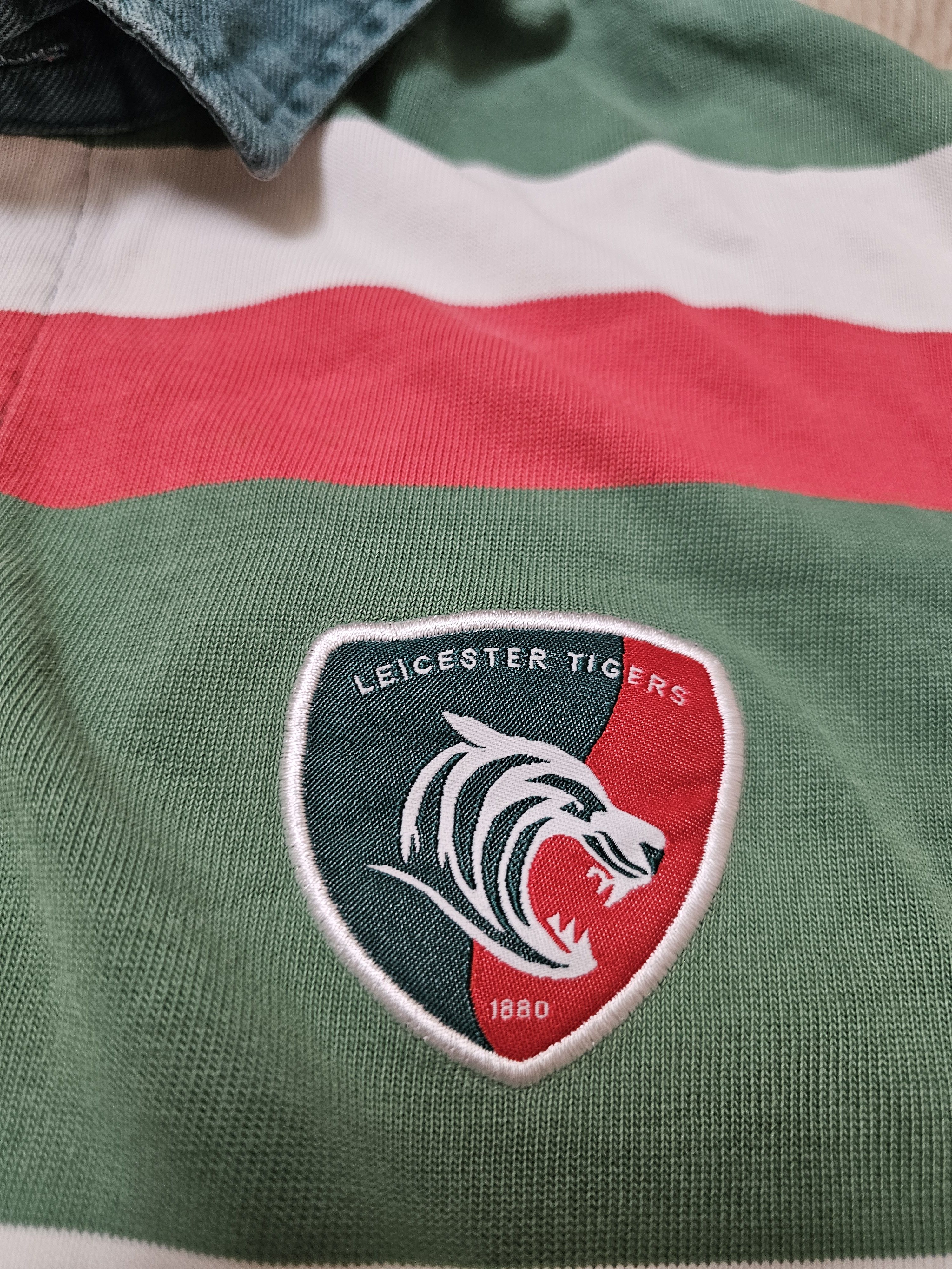 Cotton Traders LEICESTER TIGERS 2006 RUGBY JERSEY VINTAGE ENGLAND RUGBY Size US XL / EU 56 / 4 - 4 Thumbnail