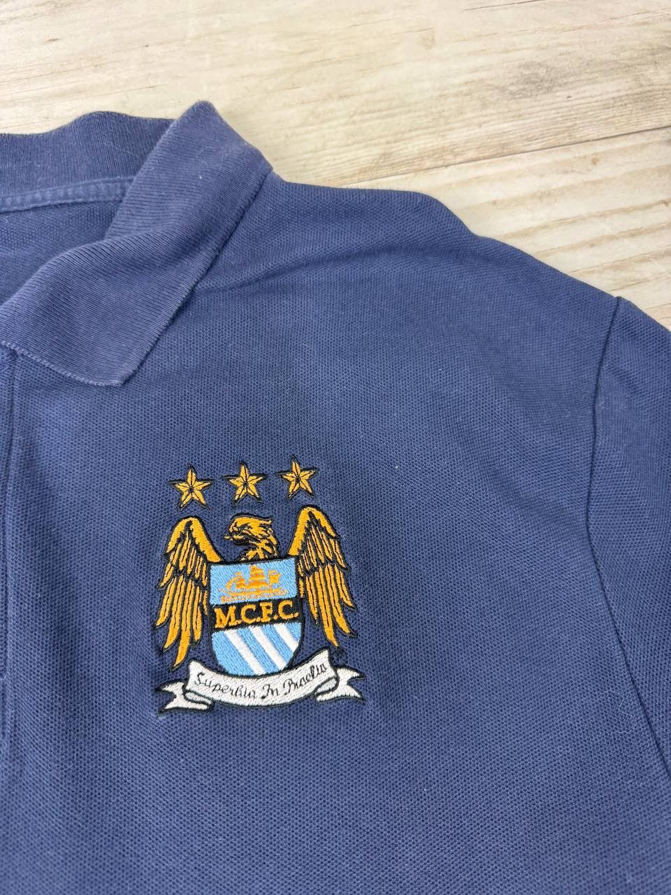 Nike Nike Manchester City Polo Shirt Football Soccer Size US XXL / EU 58 / 5 - 4 Thumbnail