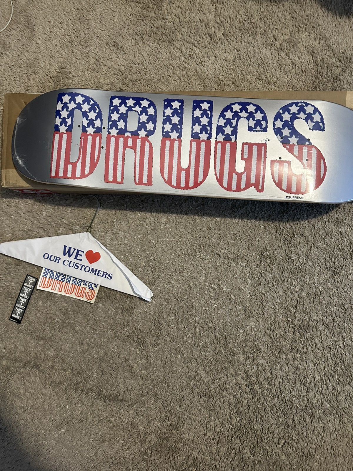 Supreme Supreme Drugs Skateboard Deck Size ONE SIZE - 1 Thumbnail