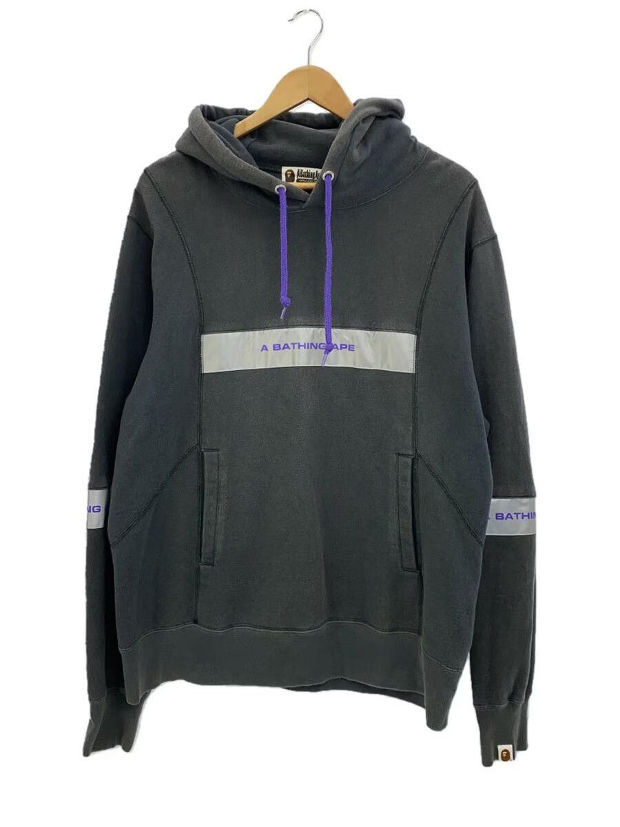 Bape A Bathing Ape Cotton Hoodie Grey Size US L / EU 52-54 / 3 - 1 Thumbnail