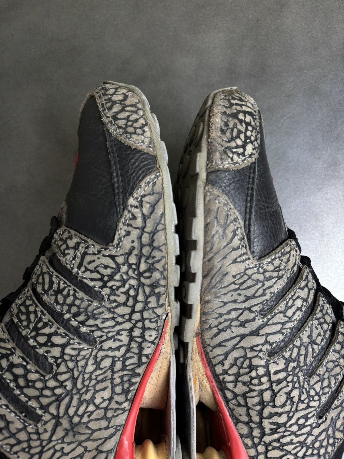 Nike × Vintage 2005 Nike Shox NZ Black Cement 3 VIntage Nike BC3 311377 061 Size US 10.5 / EU 43-44 - 19 Thumbnail
