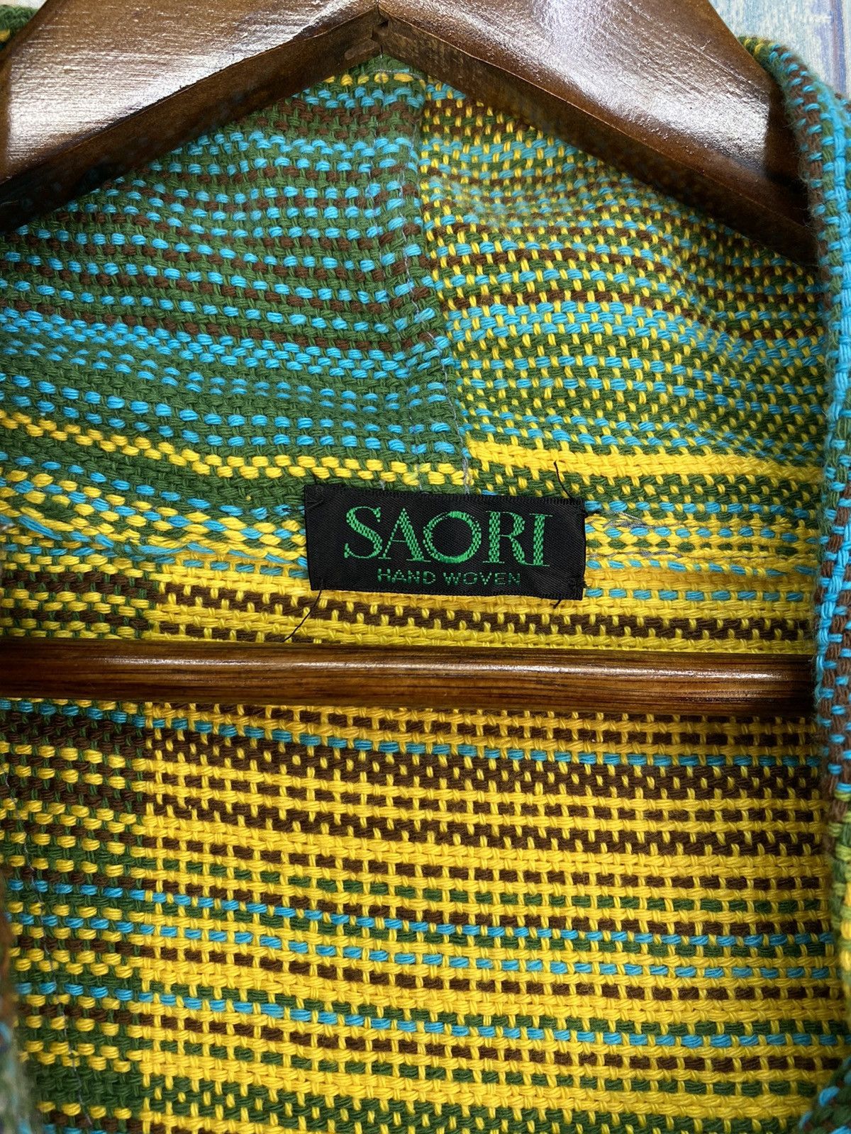 Handmade Saori Hand Woven Size ONE SIZE - 4 Thumbnail