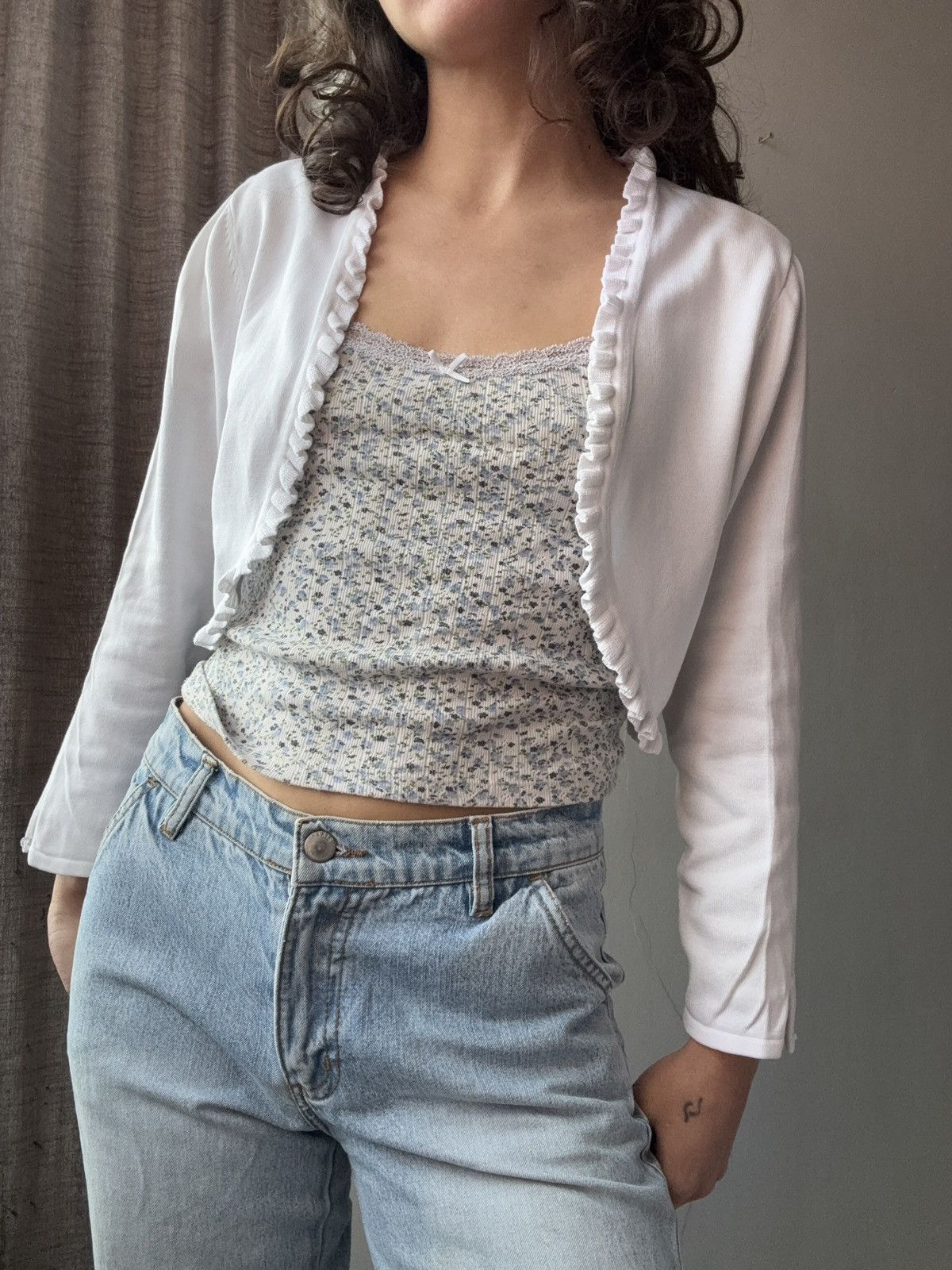 Vintage Y2k Monsoon bolero Size L / US 10 / IT 46 - 2 Thumbnail