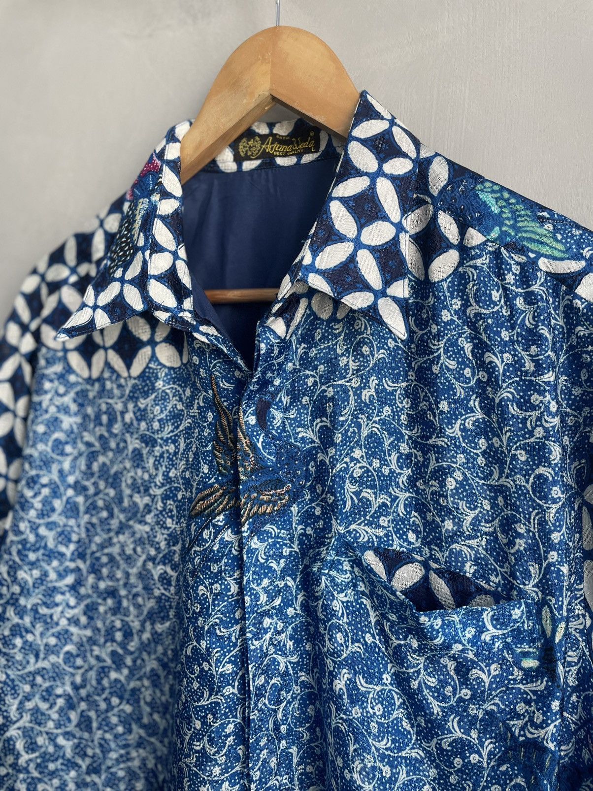 Japanese Brand Rare japanese luxury shirt button up overprint y2k Size US L / EU 52-54 / 3 - 5 Thumbnail