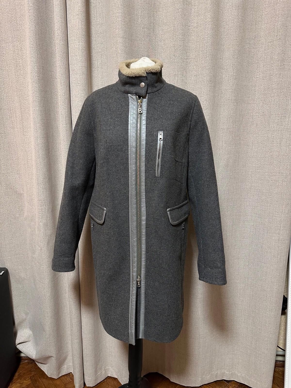 Bogner Bogner Lamm Coat Gray Sz L Size L / US 10 / IT 46 - 1 Thumbnail