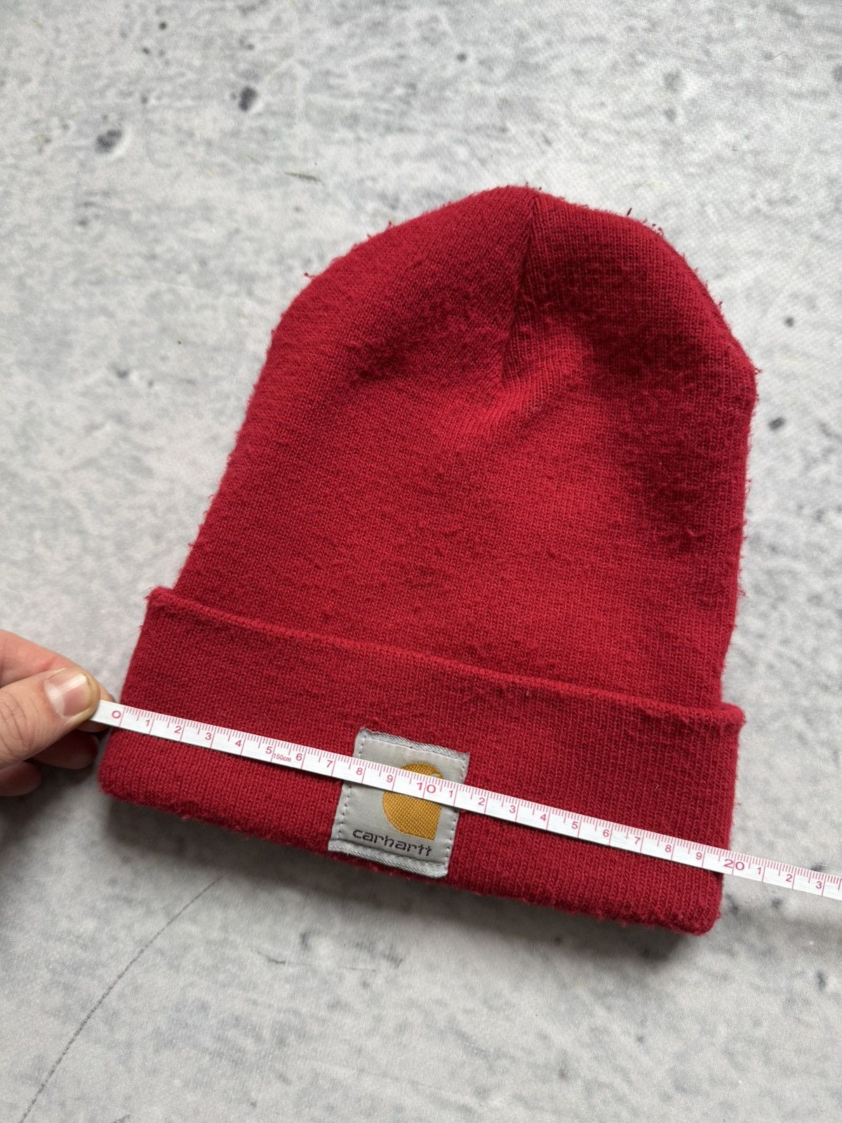 Vintage 😍Red Carhartt vintage 00s beanie unisex Size ONE SIZE - 5 Thumbnail