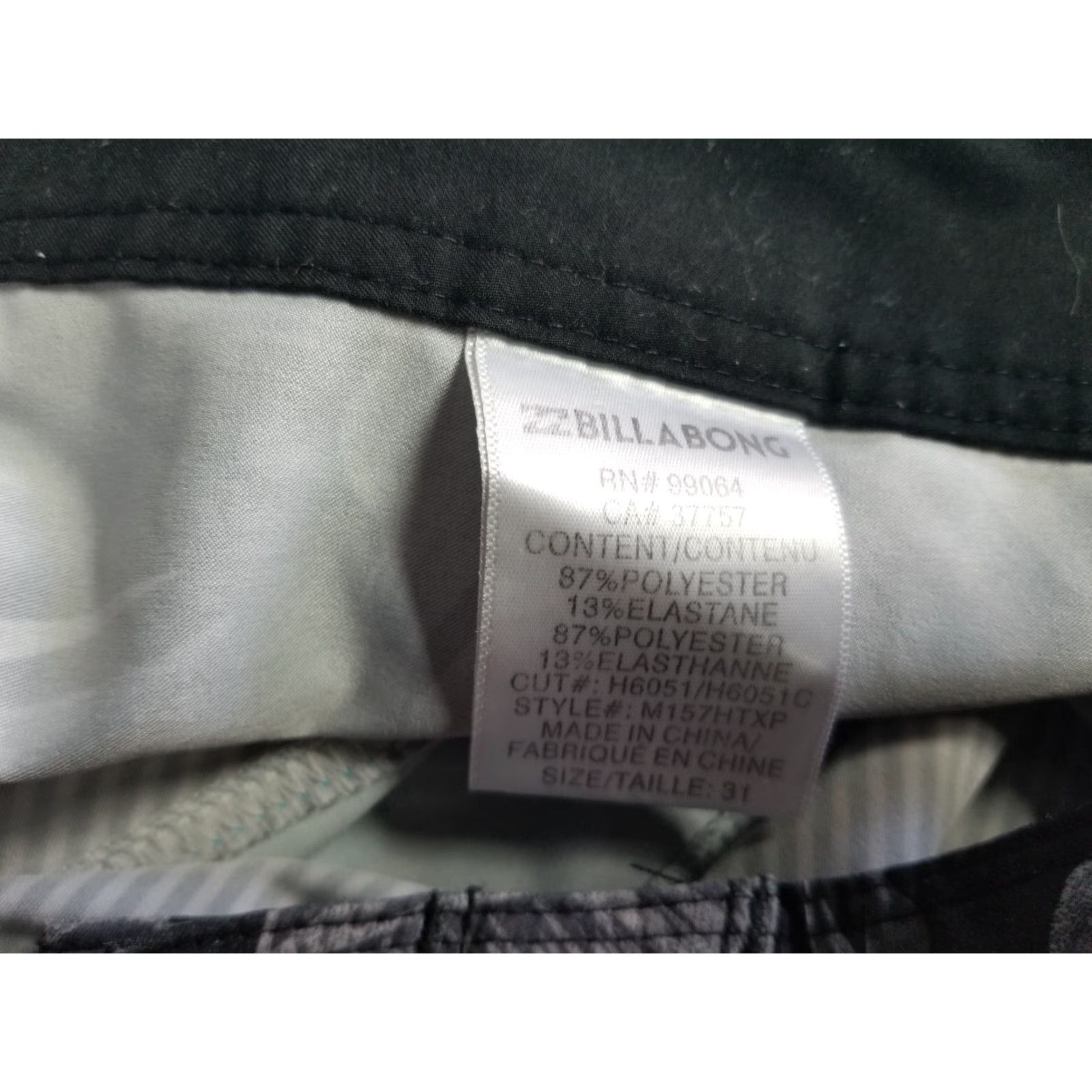 Billabong Billabong Boardshorts Men 31 Beach Surf Trunks Blue Gray Multicolor Trunks Surfing Brand 31 Mens Size US 31 - 6 Thumbnail