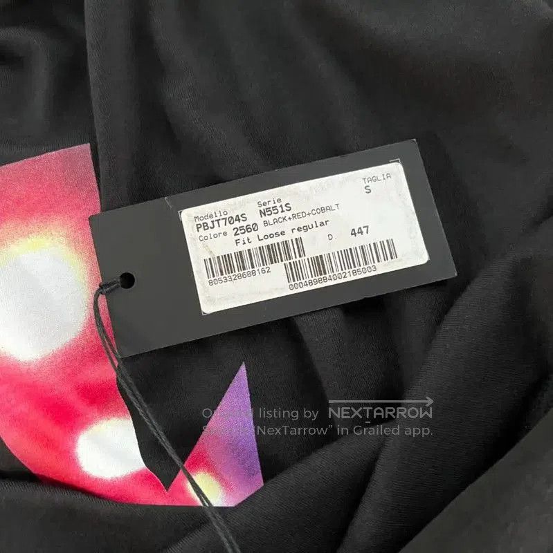 Neil Barrett NeIL Barrett Black Cotton Graphic Short Sleeve T-Shirt . Size US S / EU 44-46 / 1 - 8 Thumbnail