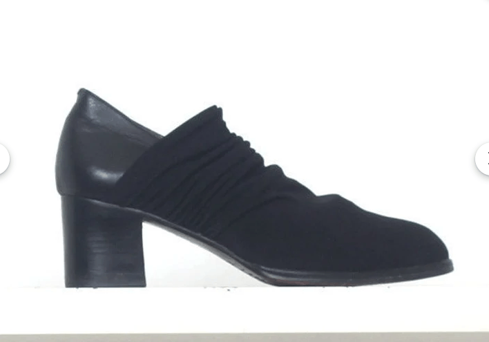 Other Ruched Elasticized Neoprene Leather Shoes Size US 10 / IT 40 - 1 Thumbnail