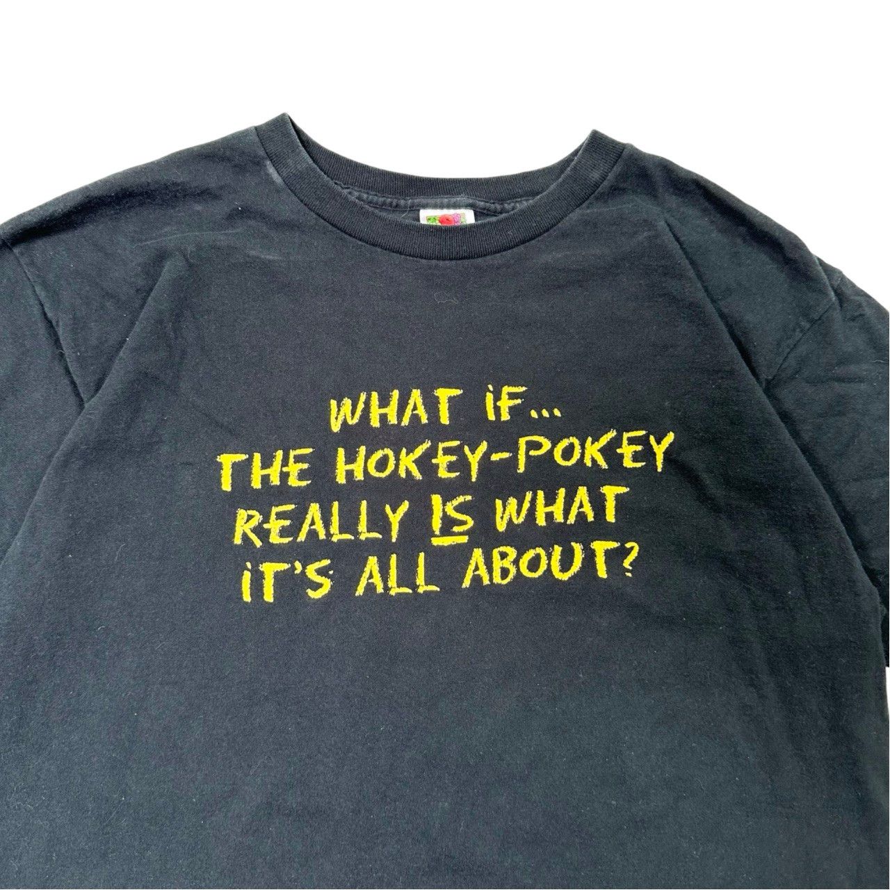 Vintage Vintage 90s What if...The Hokey Pokey Really IS What It's Size US XL / EU 56 / 4 - 2 Thumbnail