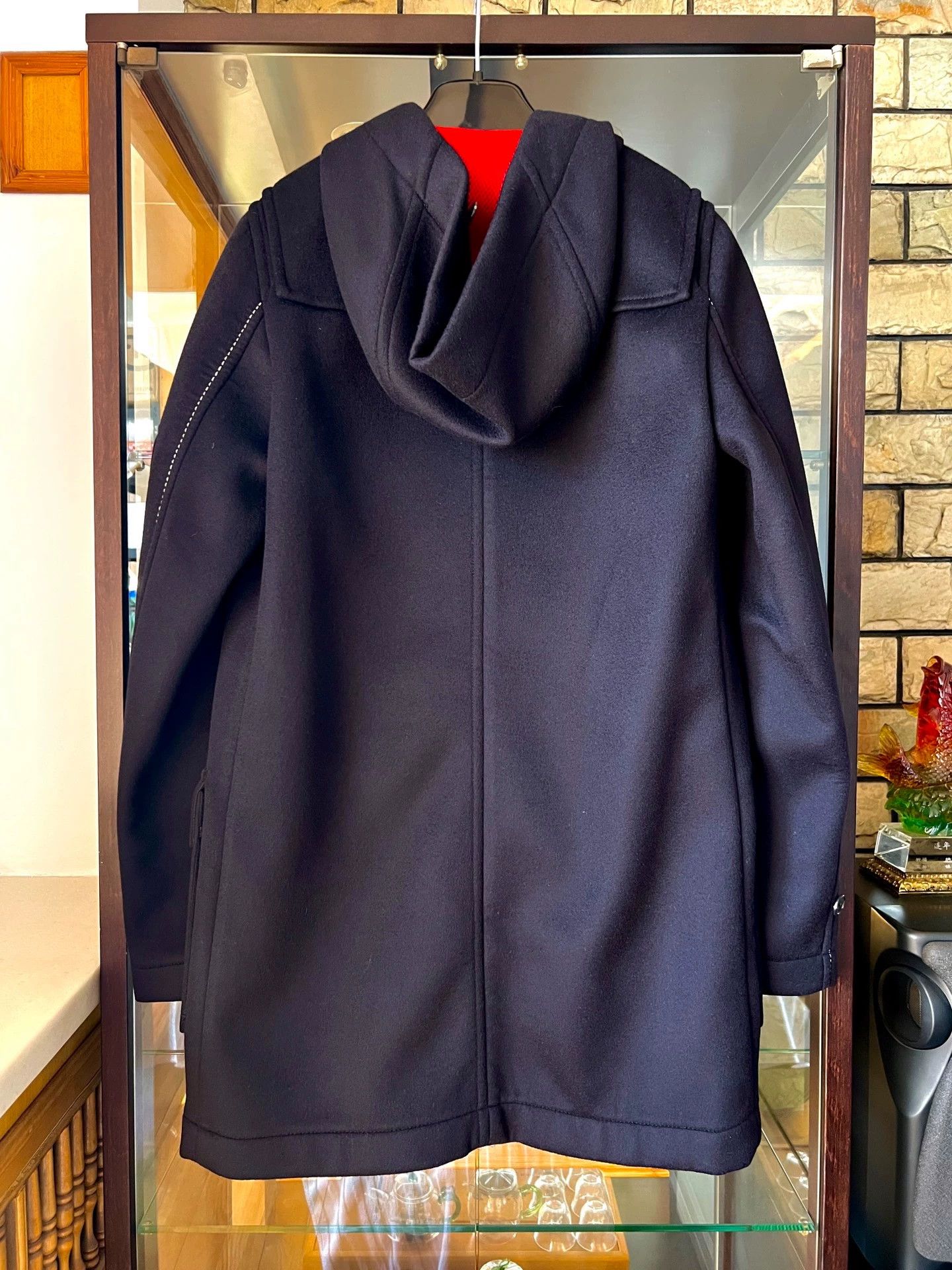 Raf Simons Raf Simons Black Hooded Duffle Coat Size US M / EU 48-50 / 2 - 2 Thumbnail
