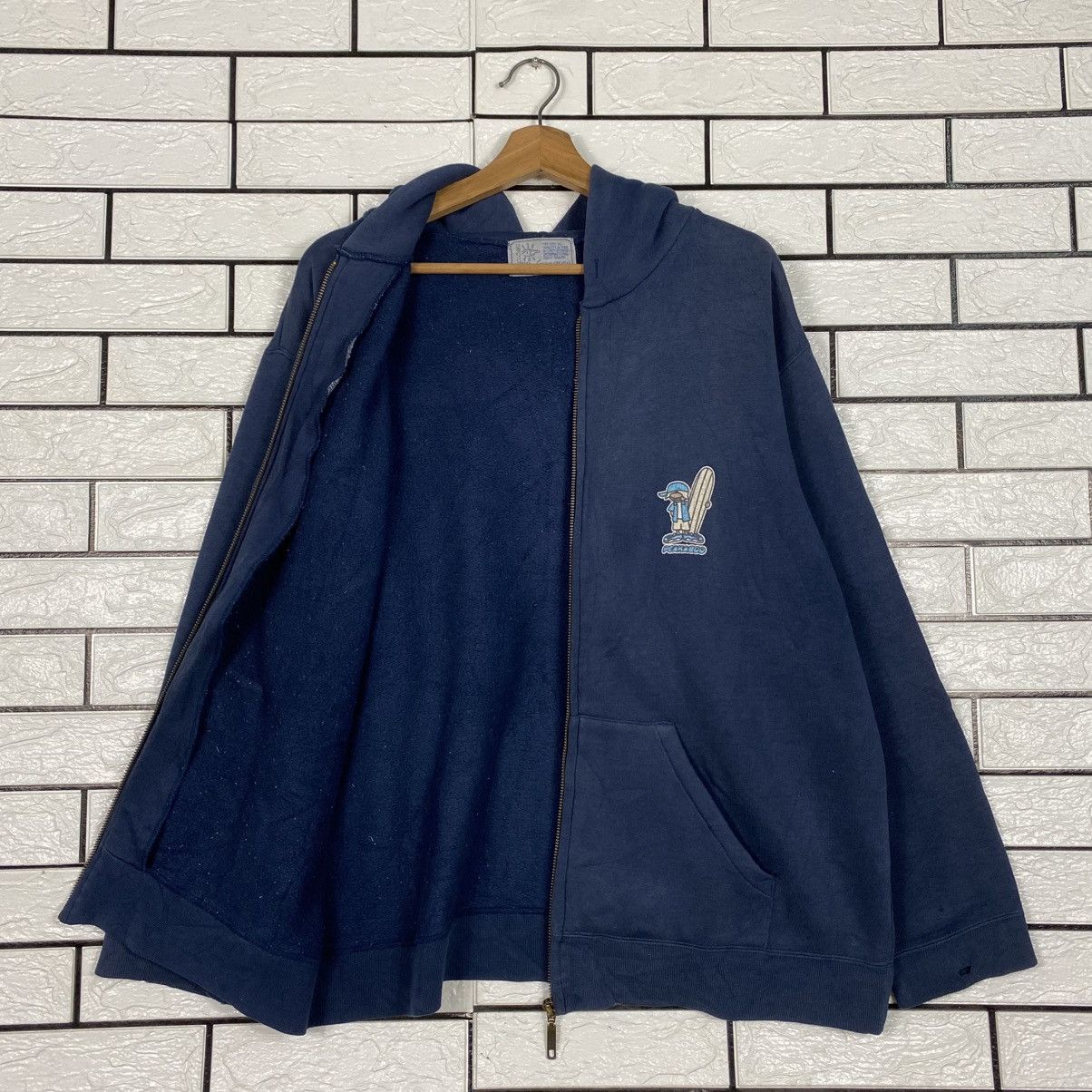 Japanese Brand 📌Vintage Zipper Sweater Peakaboo Surf Skatebord Big Logo Size US M / EU 48-50 / 2 - 12 Thumbnail